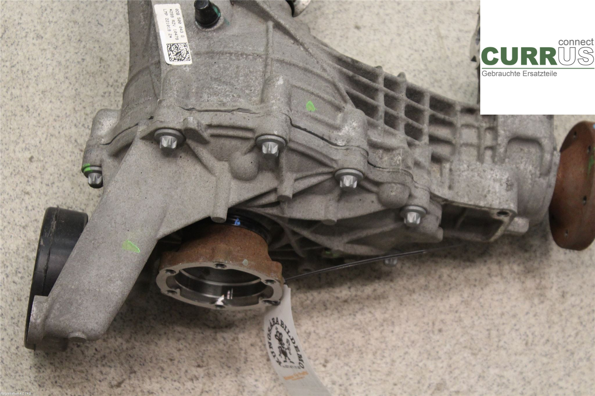 AUDI A4/S4 B9 20- Differential 0DB500043G 2.0L DETA