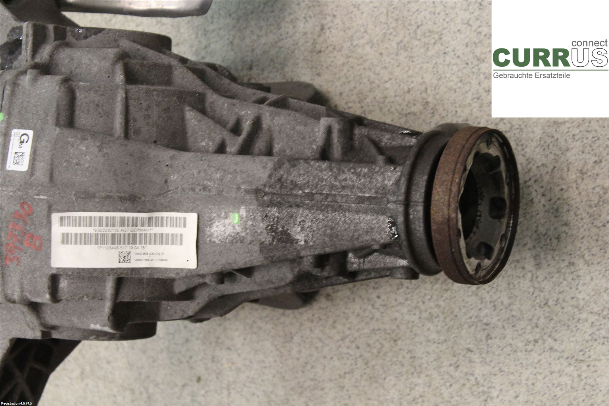 PORSCHE MACAN 14- Differential 95B525015E 3.0L MCT.BA