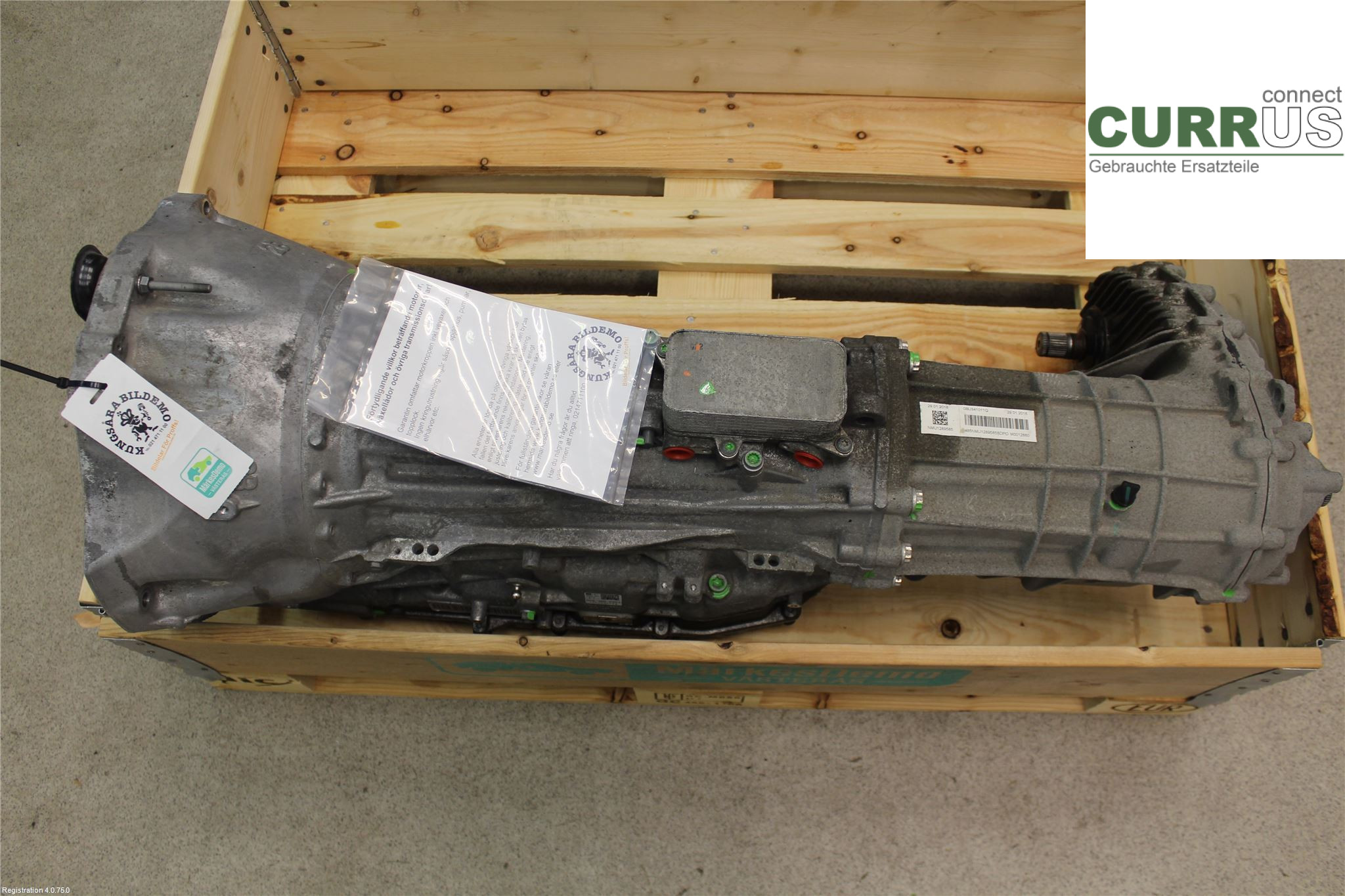 VW TOUAREG 7P  11-18 Gearbox (Automatic) 0C8300039JX 3.0L CVWA