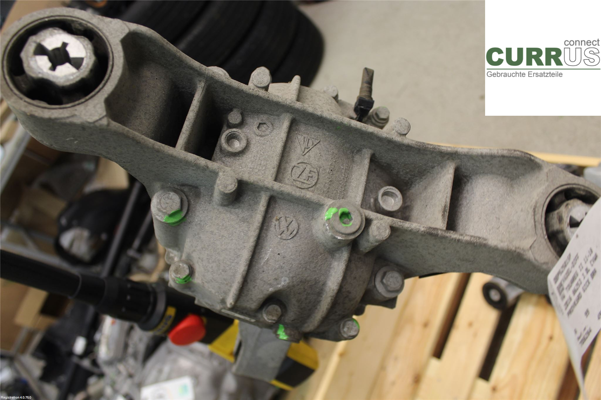 VW TOUAREG 7P  11-18 Differential 0BP525015P 3.0L CVWA