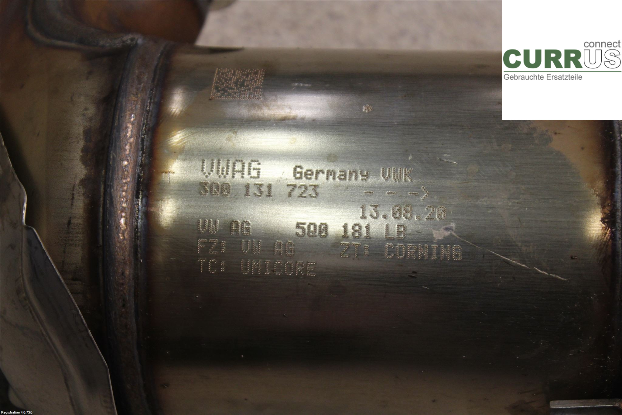 VW GOLF/E-GOLF VIII  20- KATALYSATOR 5Q0254505PX 1.5L DPCA