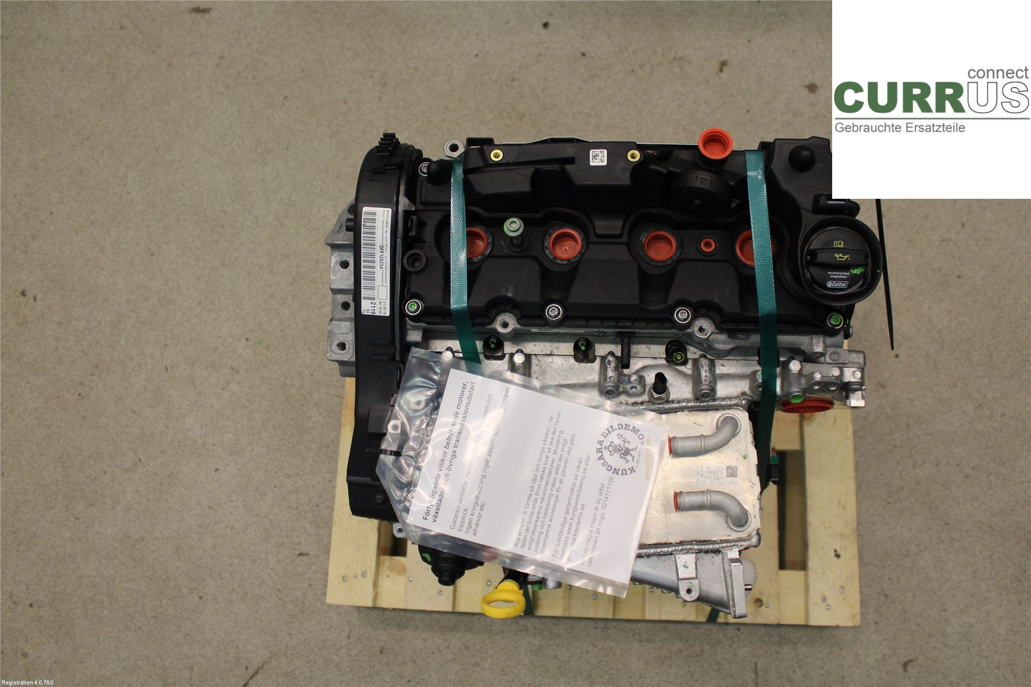 SKODA OCTAVIA  13-20 Motor 04L100037TX 2.0L DFFA