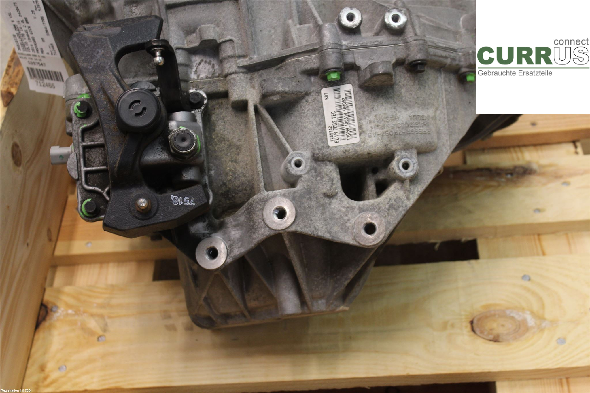 VOLVO V70    14-16 Gearbox (6-speed) 36010330 2.0L D4204T5