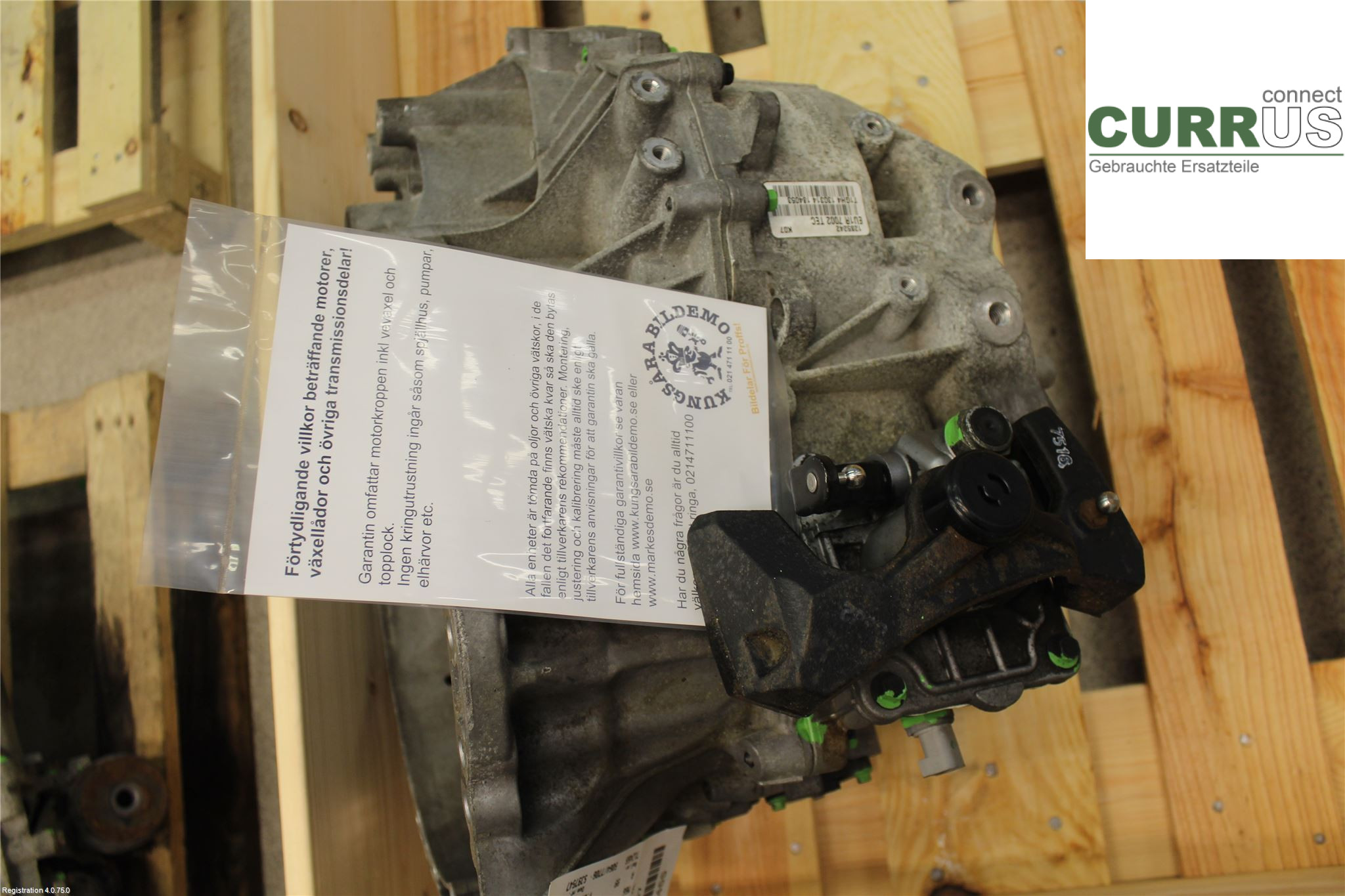 VOLVO V70    14-16 Gearbox (6-speed) 36010330 2.0L D4204T5