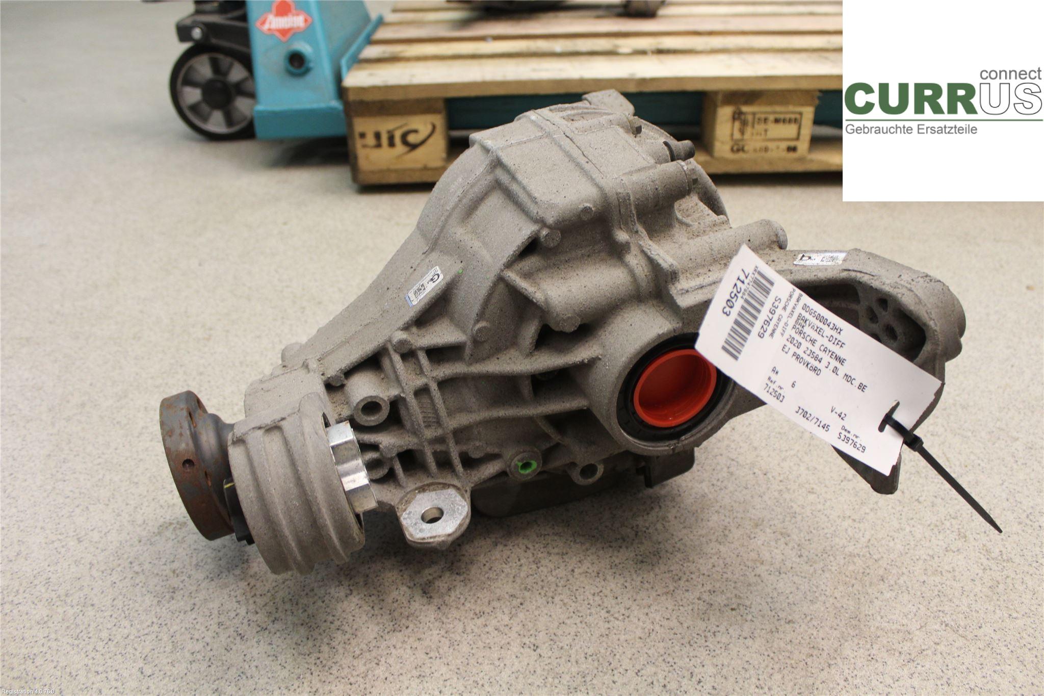 PORSCHE CAYENNE 03- Differentiel 0DG500043HX 3.0L MDC.BE