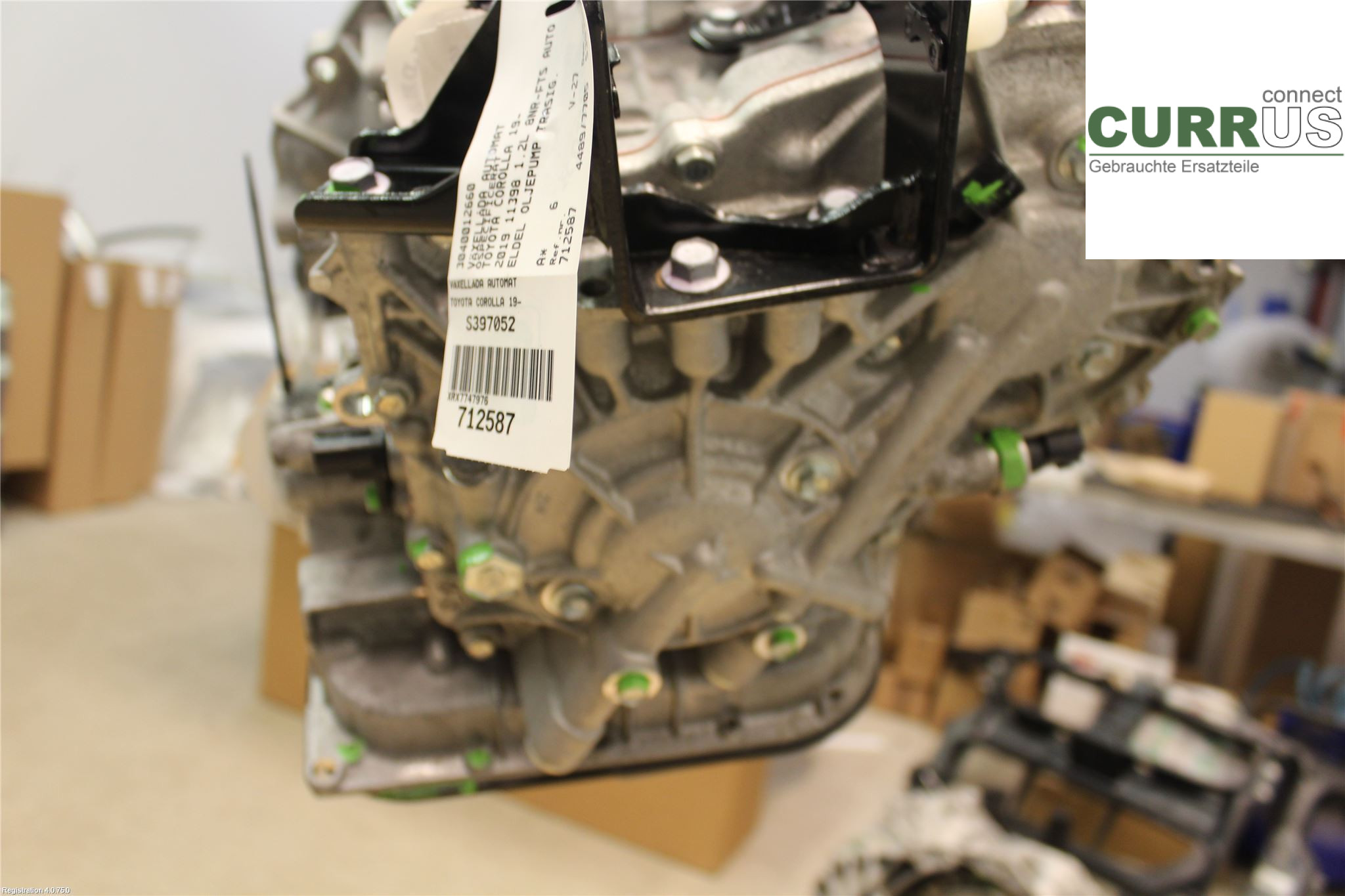 TOYOTA COROLLA 19- Gearbox (Automatic) 3040012660 1.2L 8NR-FTS