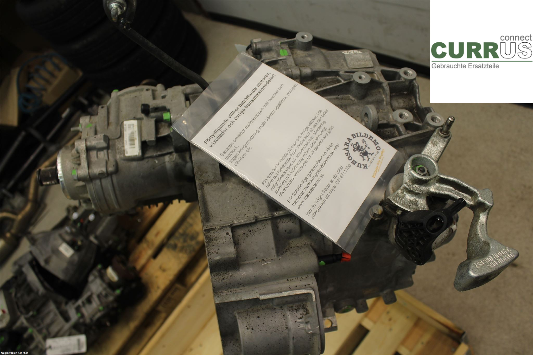 VW TIGUAN 07-16 Gearbox (6-speed) 0A6300045LX 1.4L CTHD