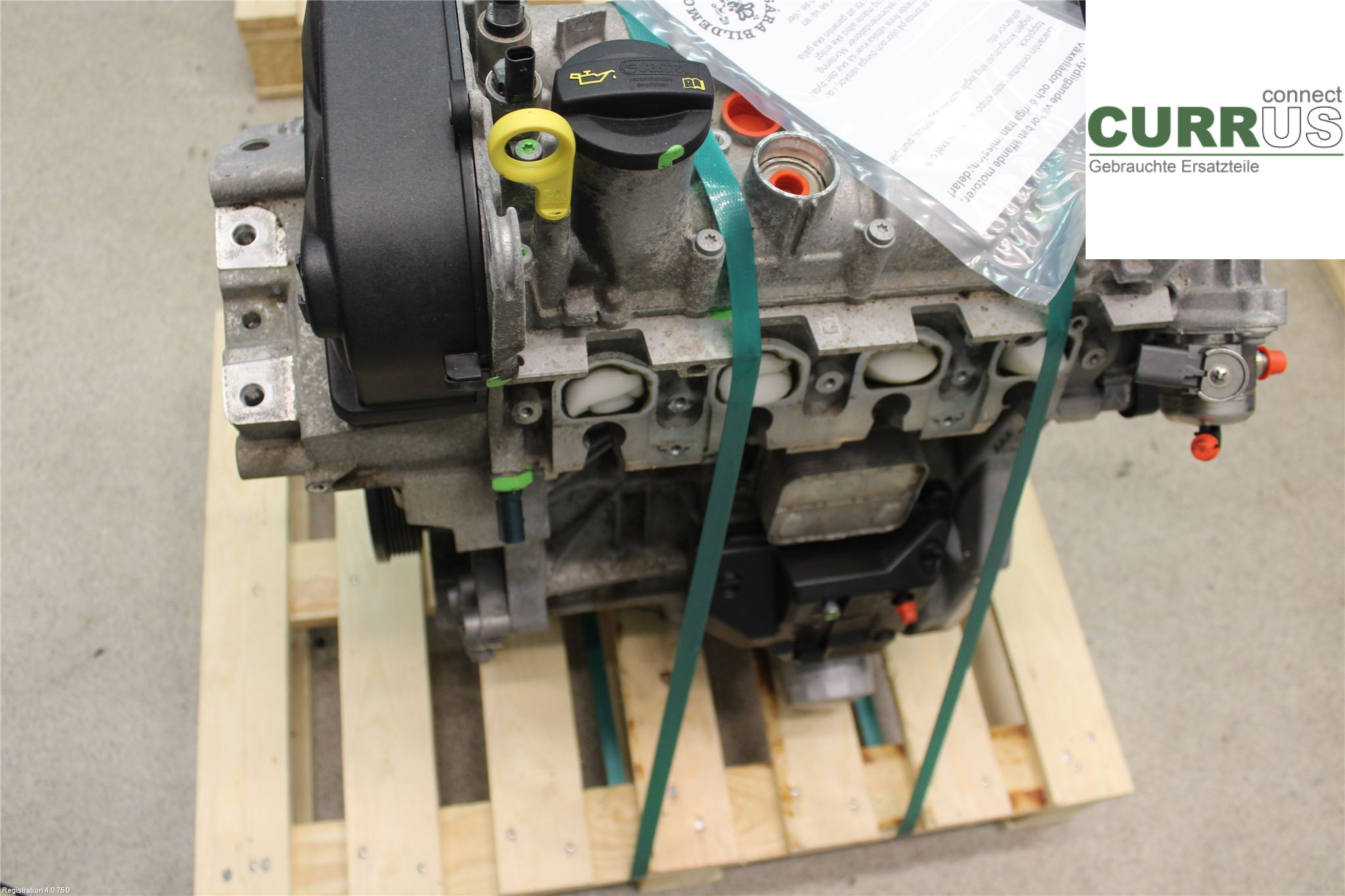 VW GOLF / E-GOLF VII   13-20 Motor 04E100098FX 1.4L CZDA