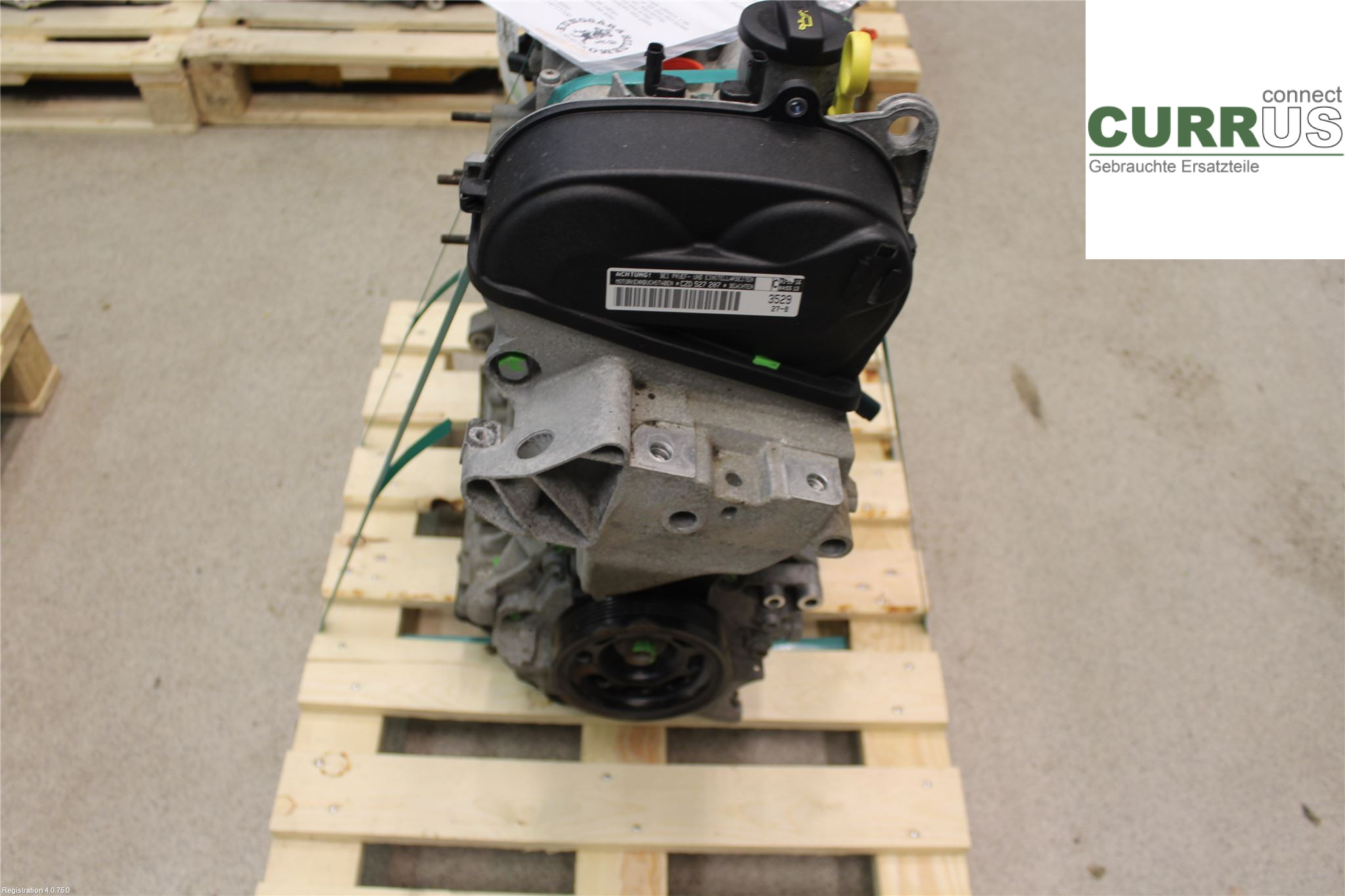 VW GOLF / E-GOLF VII   13-20 Motor 04E100098FX 1.4L CZDA