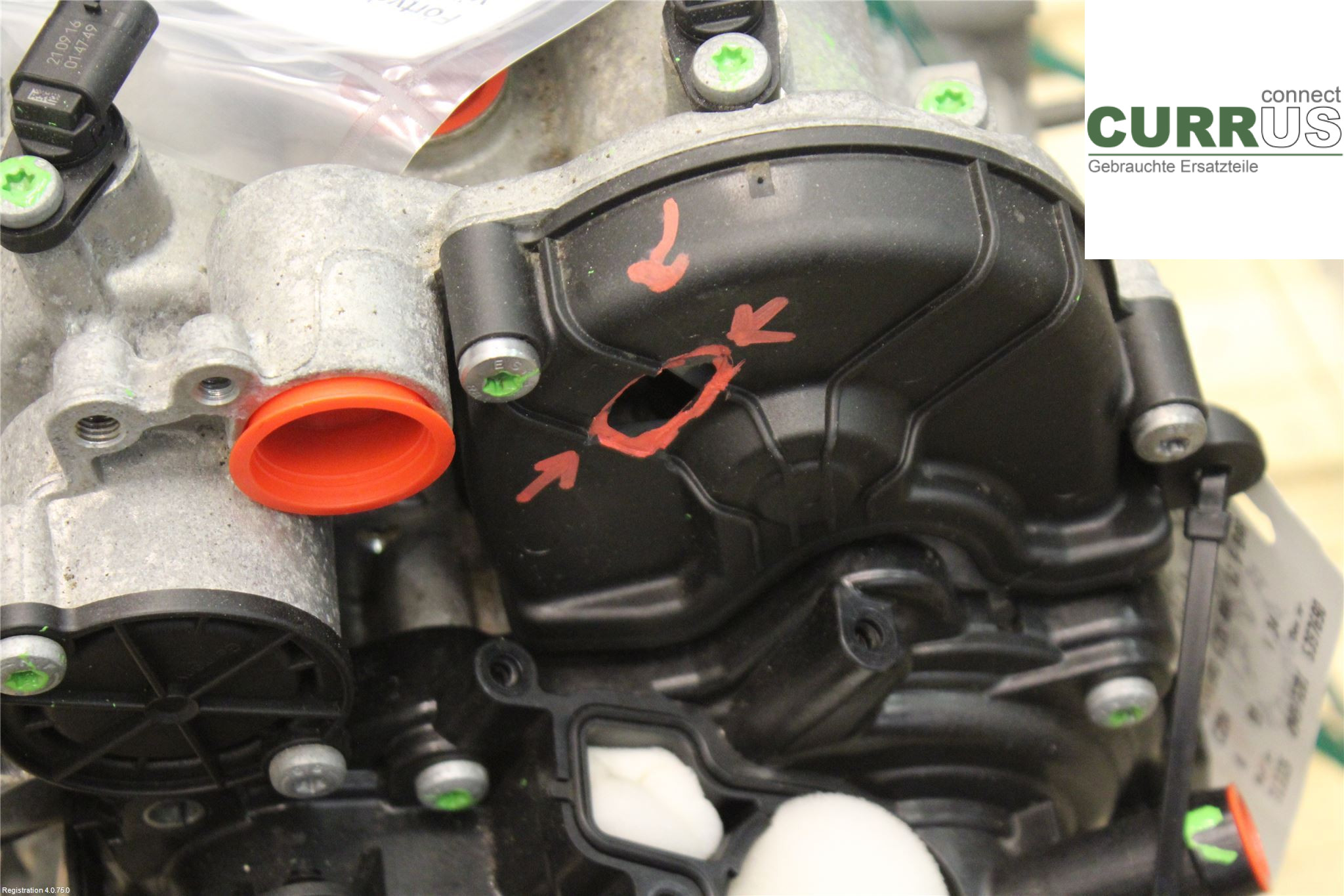 VW GOLF / E-GOLF VII   13-20 Motor 04E100098FX 1.4L CZDA