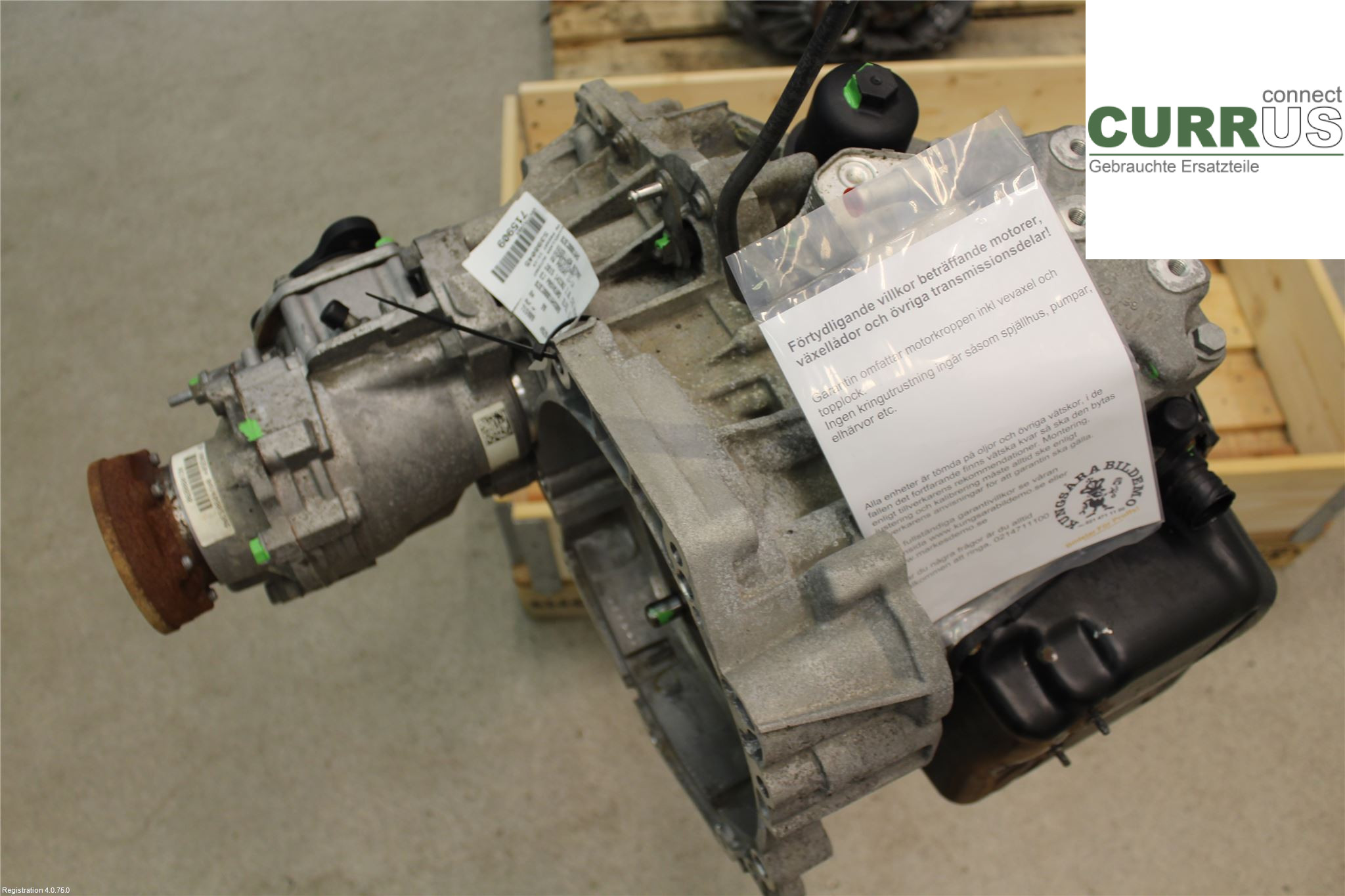 VW PASSAT  11-14 Gearbox (Automatic) 02E300016HX 2.0L CFGC