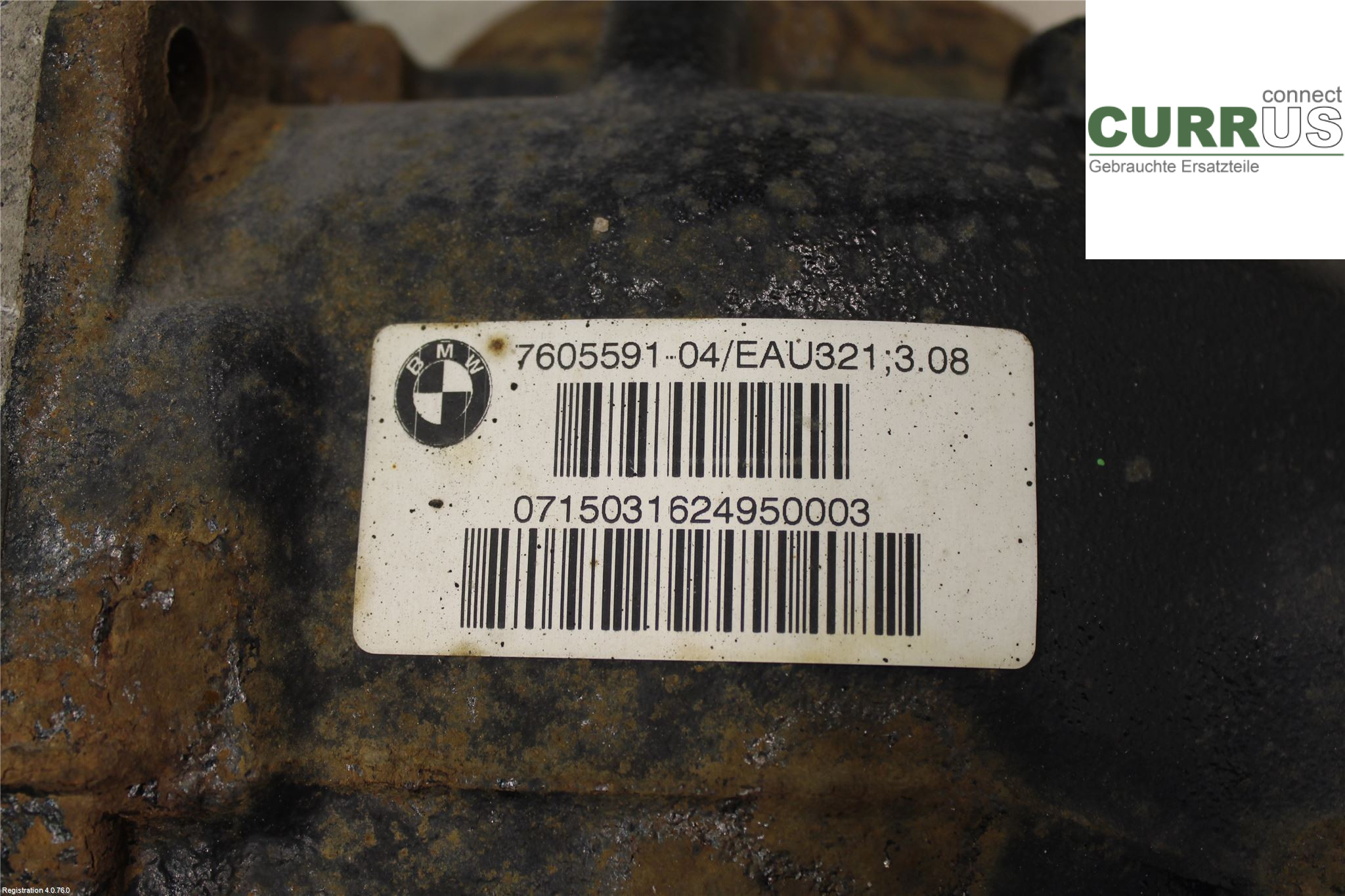 BMW 1 F20/F21   11-19 Dyferencjał 33107605591 2.0L B47-D20A