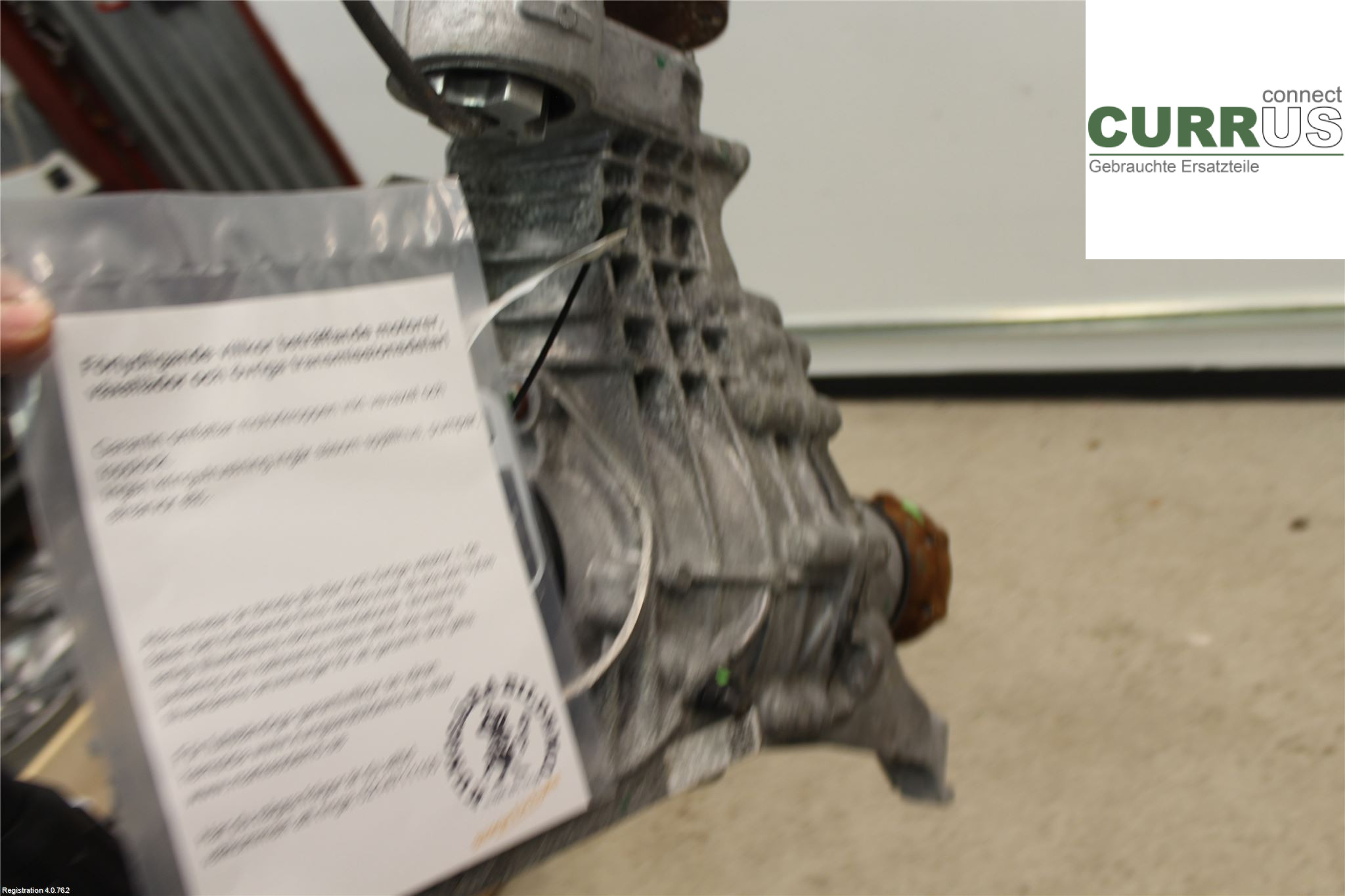 AUDI A6 F2/C8  19- Differential 0B0500043G 2.0L DKNA