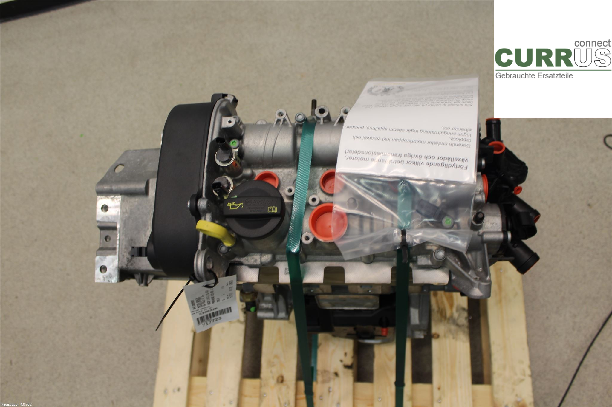 VW POLO VI 18- Motor 04C100098MX 1.0L DKLA