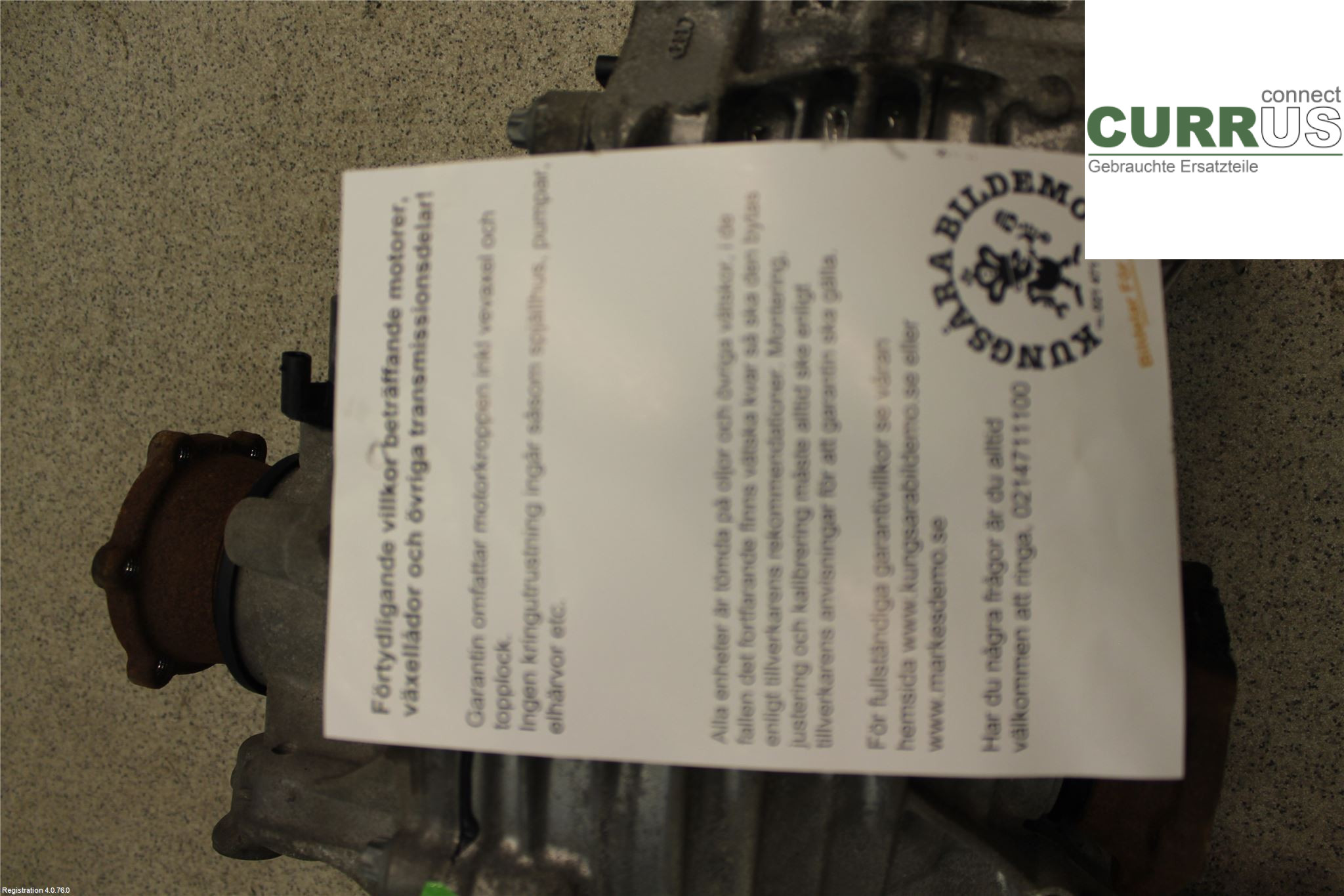 AUDI A6 F2/C8  19- Differential 0B0500043G 2.0L DLGA