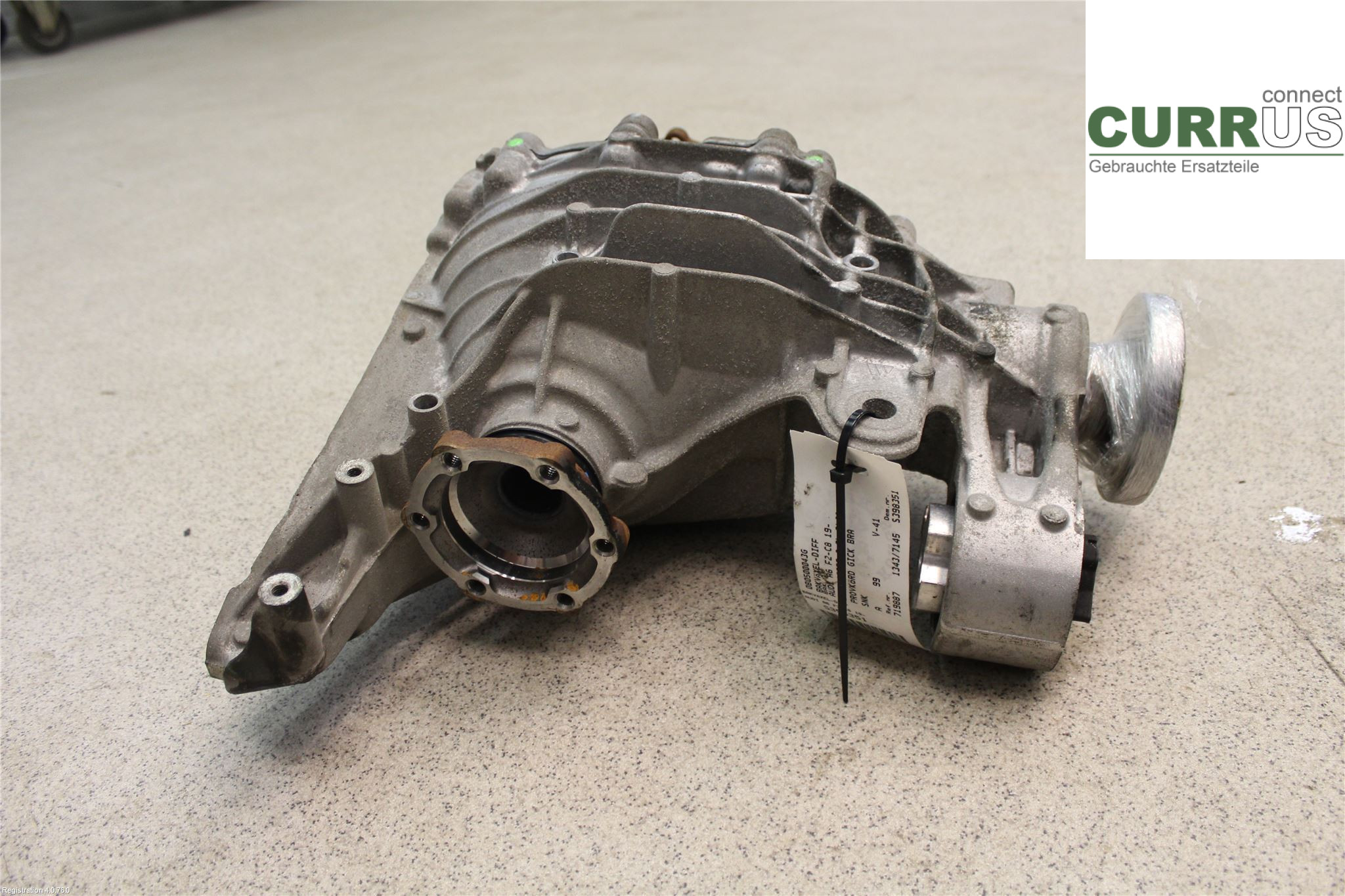 AUDI A6 F2/C8  19- Differential 0B0500043G 2.0L DLGA