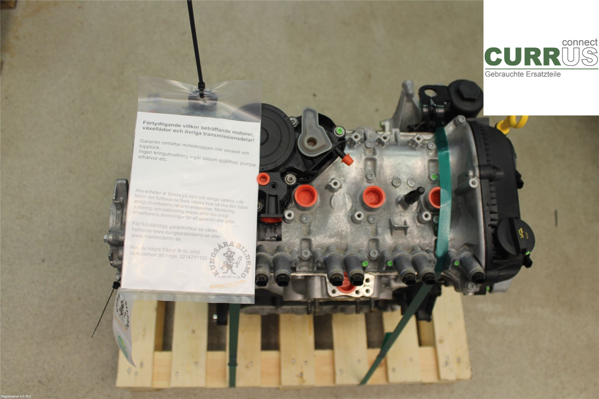 AUDI Q3 F3  19- Engine 06K100039R 2.0L DKTC
