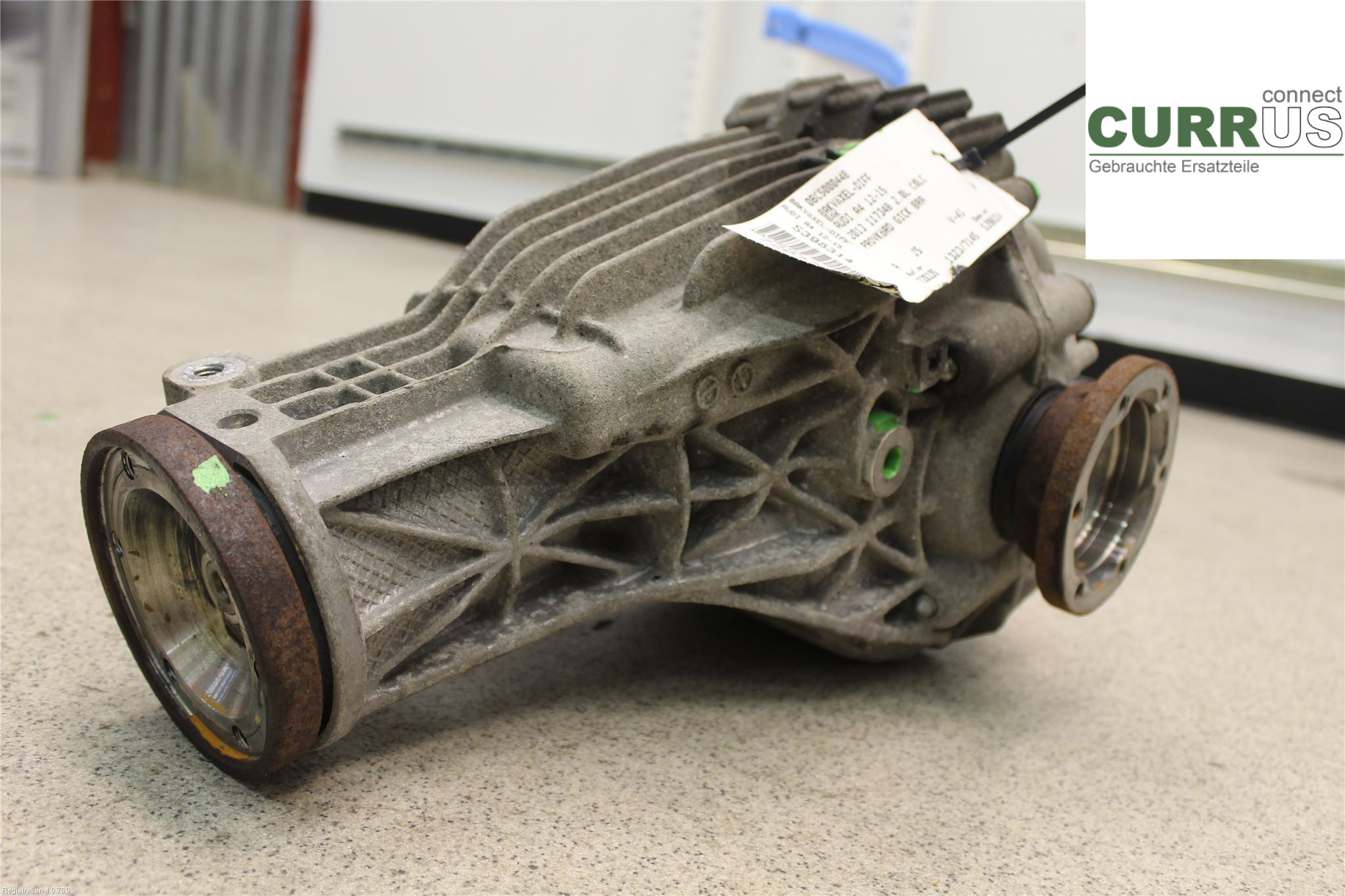 AUDI A4  12-15 Differential 0BC500044B 2.0L CGLC