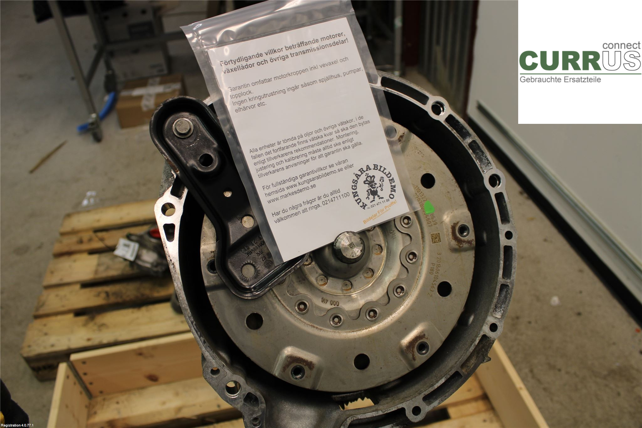 BMW F10/F11/F18  09-17 Gearbox (Automatic) 24008693343 2.0L B47-D20A