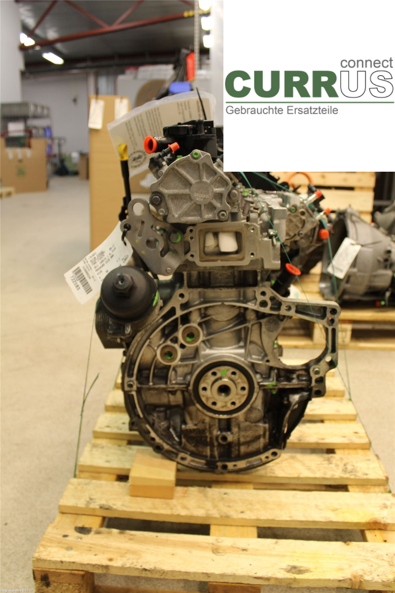 FORD FIESTA     09-12 Motor 1763651 1.4L KVJA