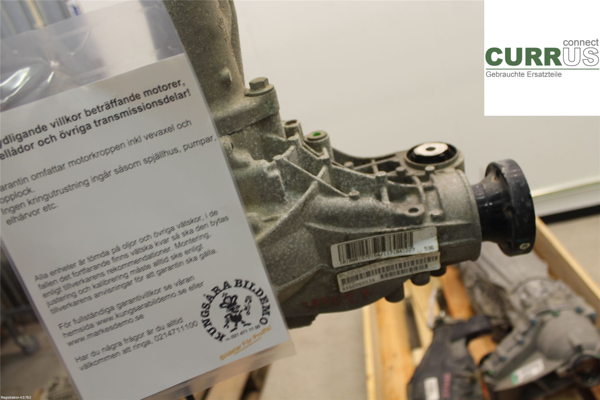 MB GL/GLS-KLASS (X166)  12-19 Differential A166330310080  3.0L M642.826