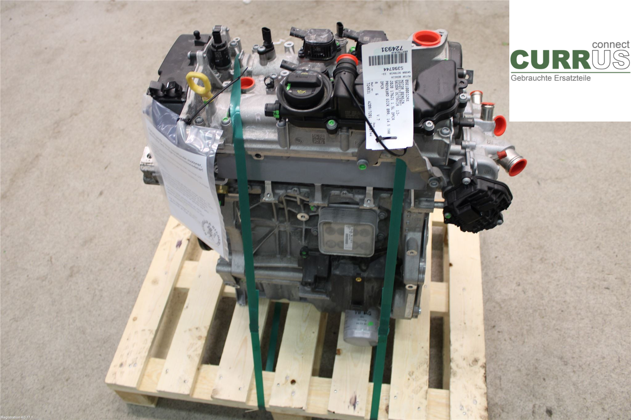 SKODA OCTAVIA  13-20 Motor 05E100032AX 1.5L DPCA