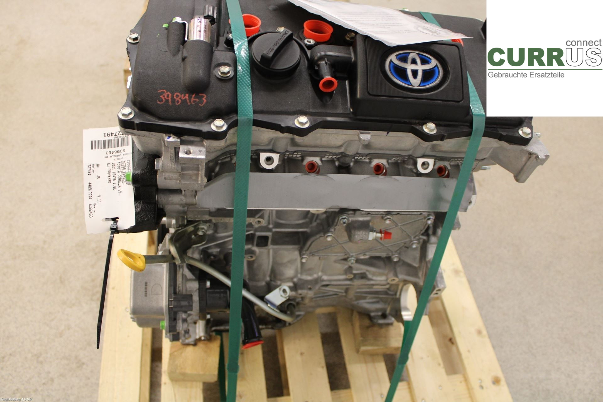 TOYOTA COROLLA 19- Engine 190000T810 1.8L