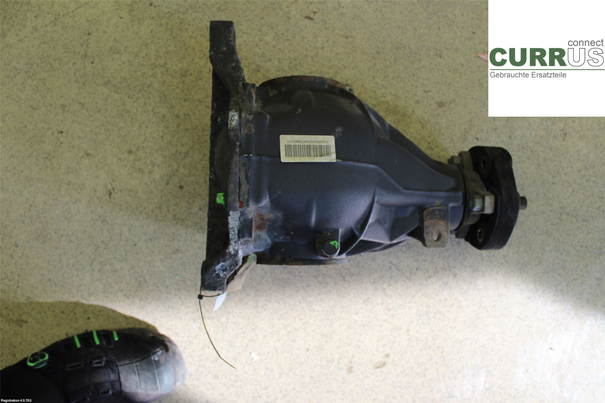 MB E-KLASS (W212) 09-16 Differential A207350031480 2.1L OM651.924
