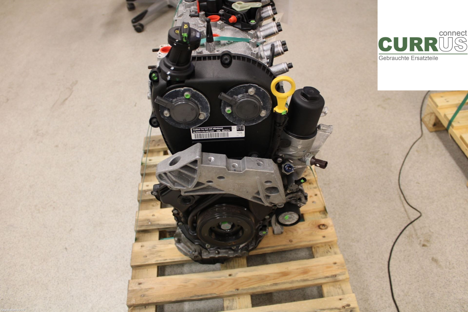 VW TIGUAN ALLSPACE 18- Motor 06K100038F 2.0L DNLA