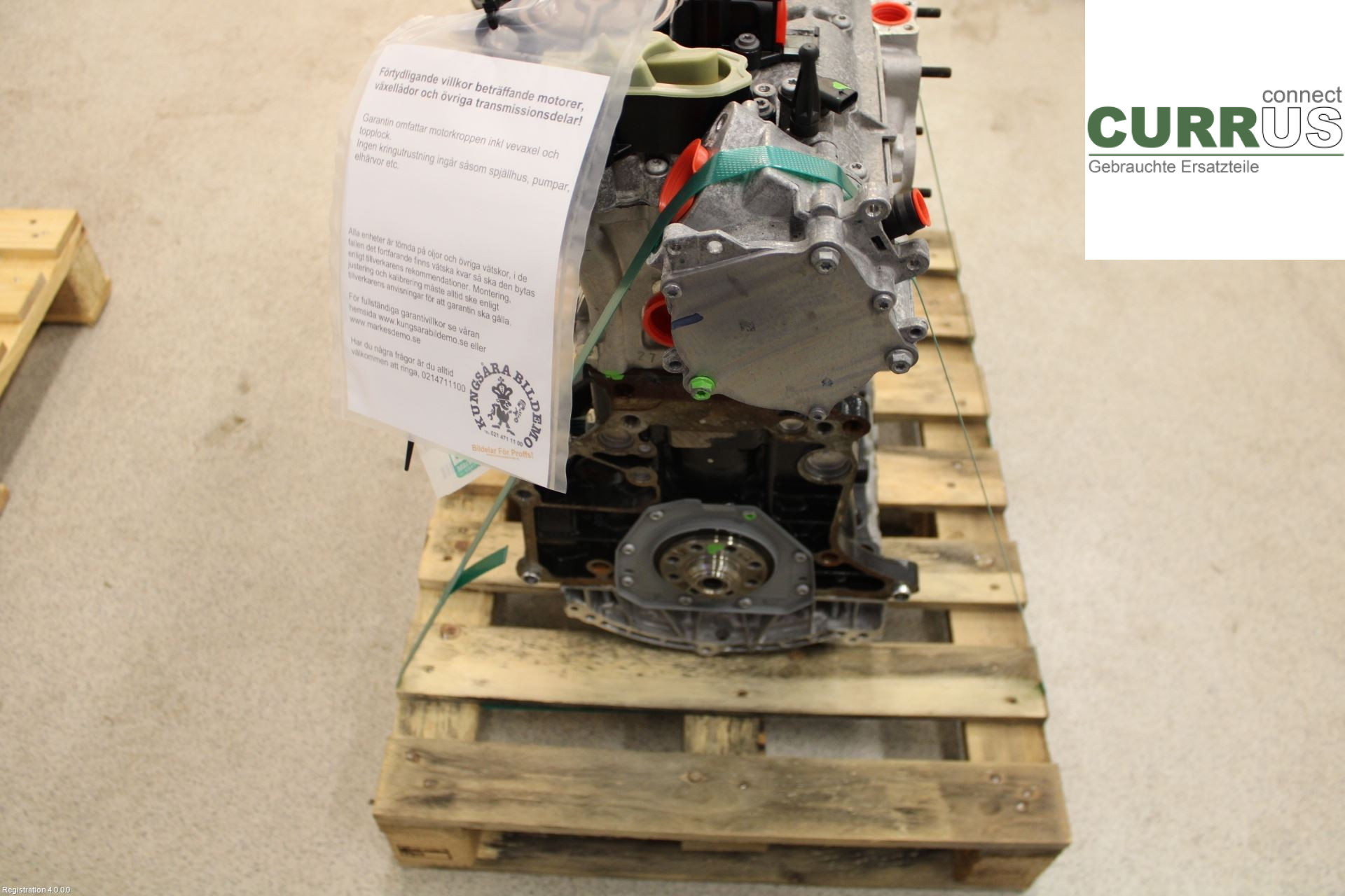 VW TIGUAN ALLSPACE 18- Motor 06K100038F 2.0L DNLA