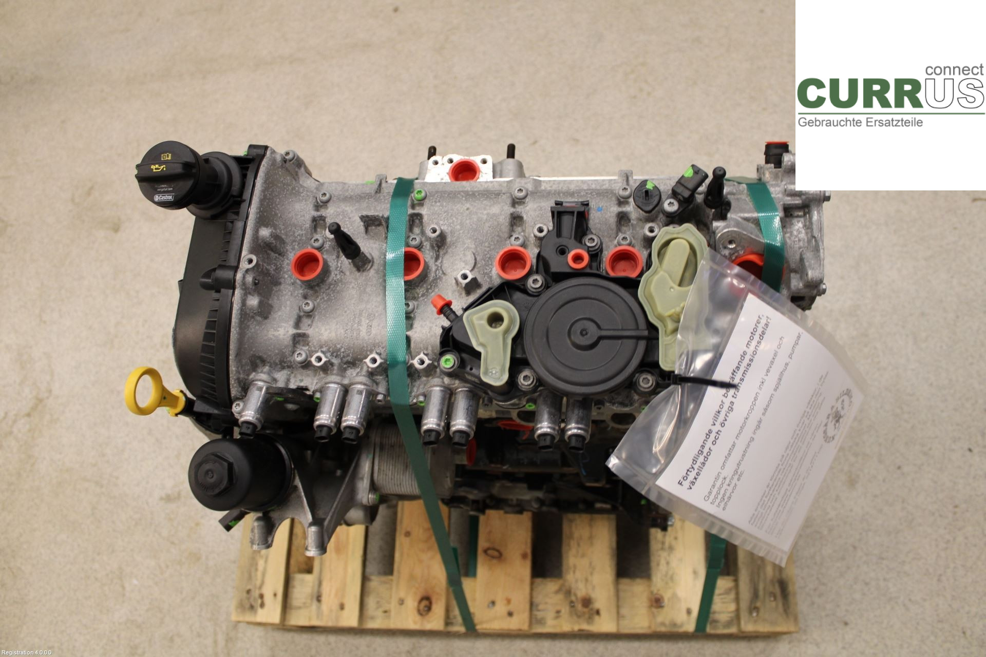 VW TIGUAN ALLSPACE 18- Motor 06K100038F 2.0L DNLA