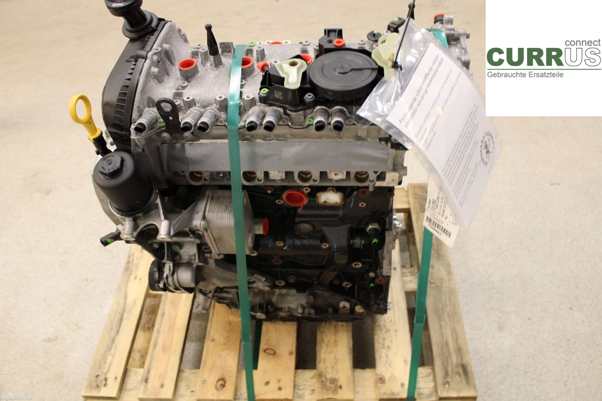 VW TIGUAN ALLSPACE 18- Motor 06K100038F 2.0L DNLA