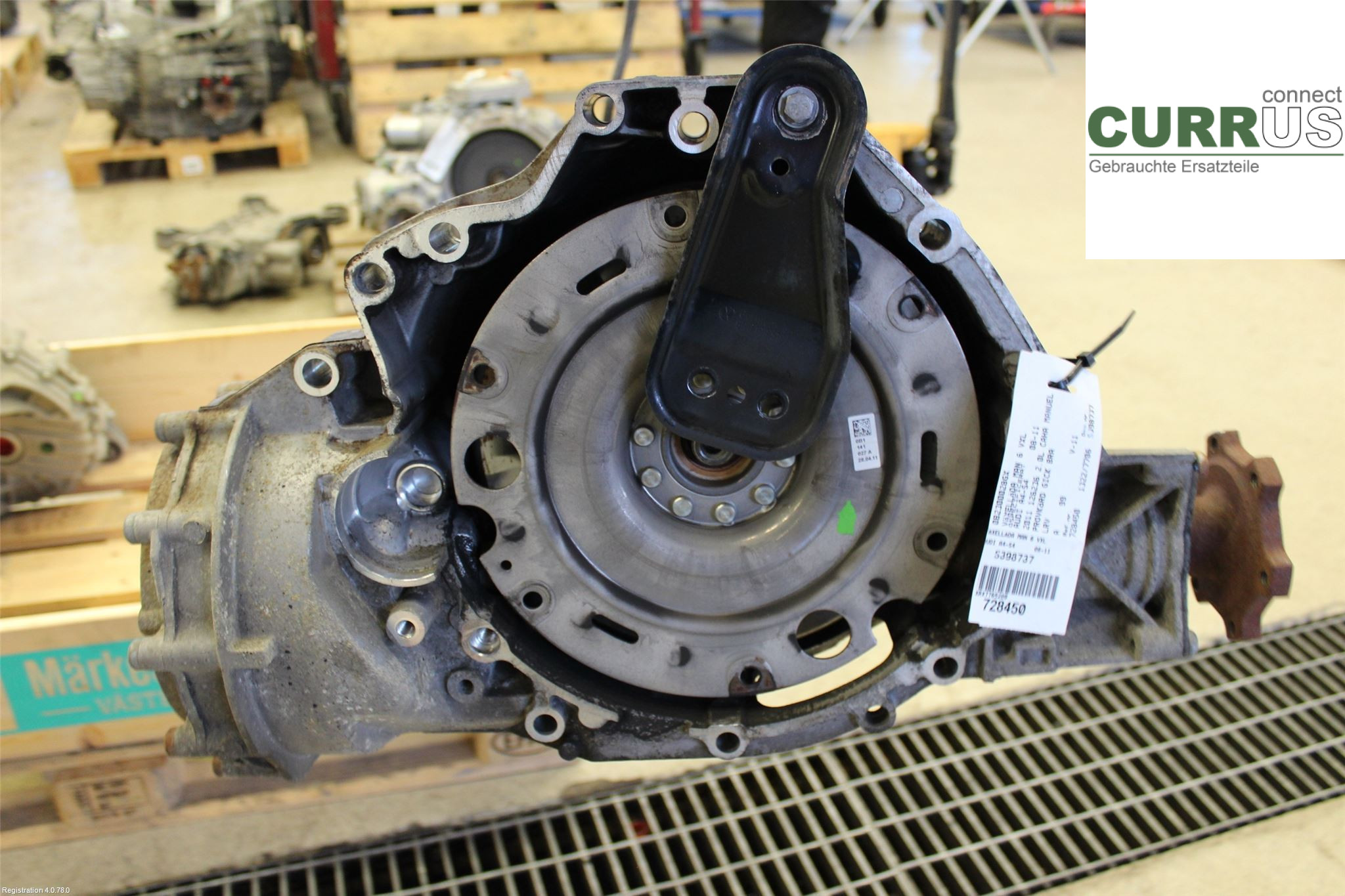 AUDI A4/S4  08-11 Boîte 6 vitesses 0B2300028GX 2.0L CAHA