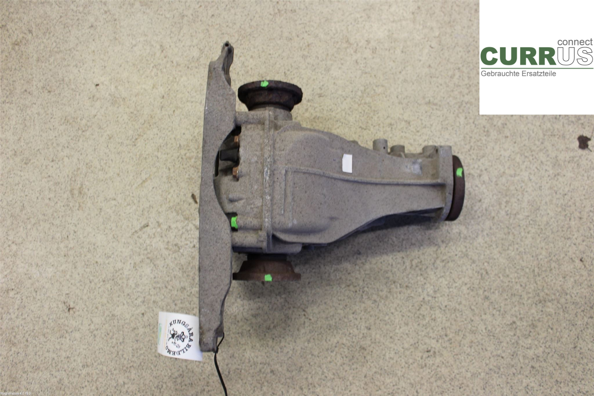 AUDI A4/S4  08-11 Differential 0BC500044B 2.0L CAHA