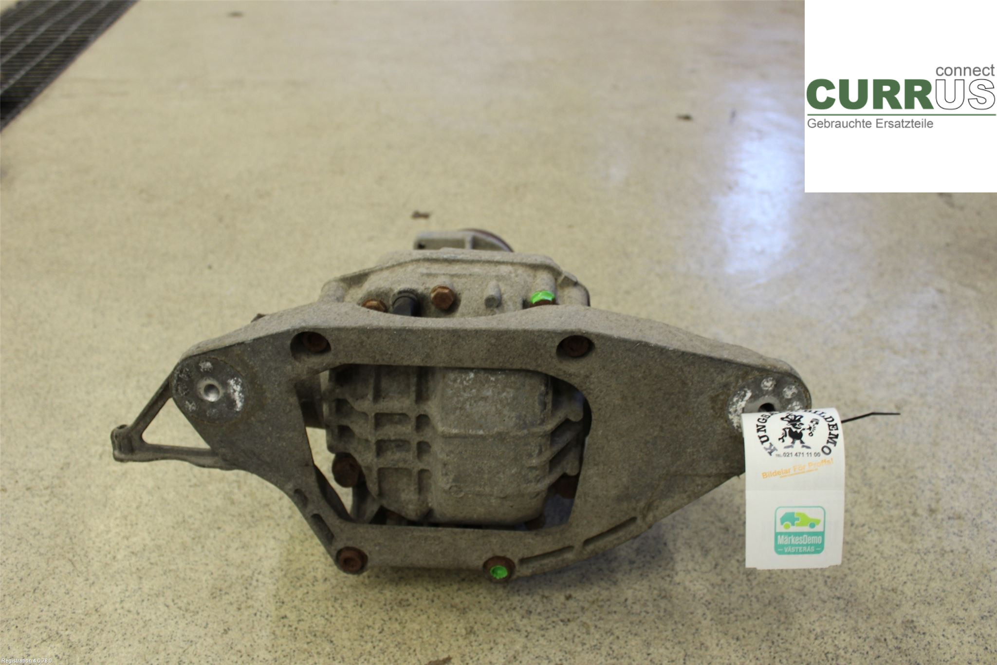AUDI A4/S4  08-11 Differential 0BC500044B 2.0L CAHA