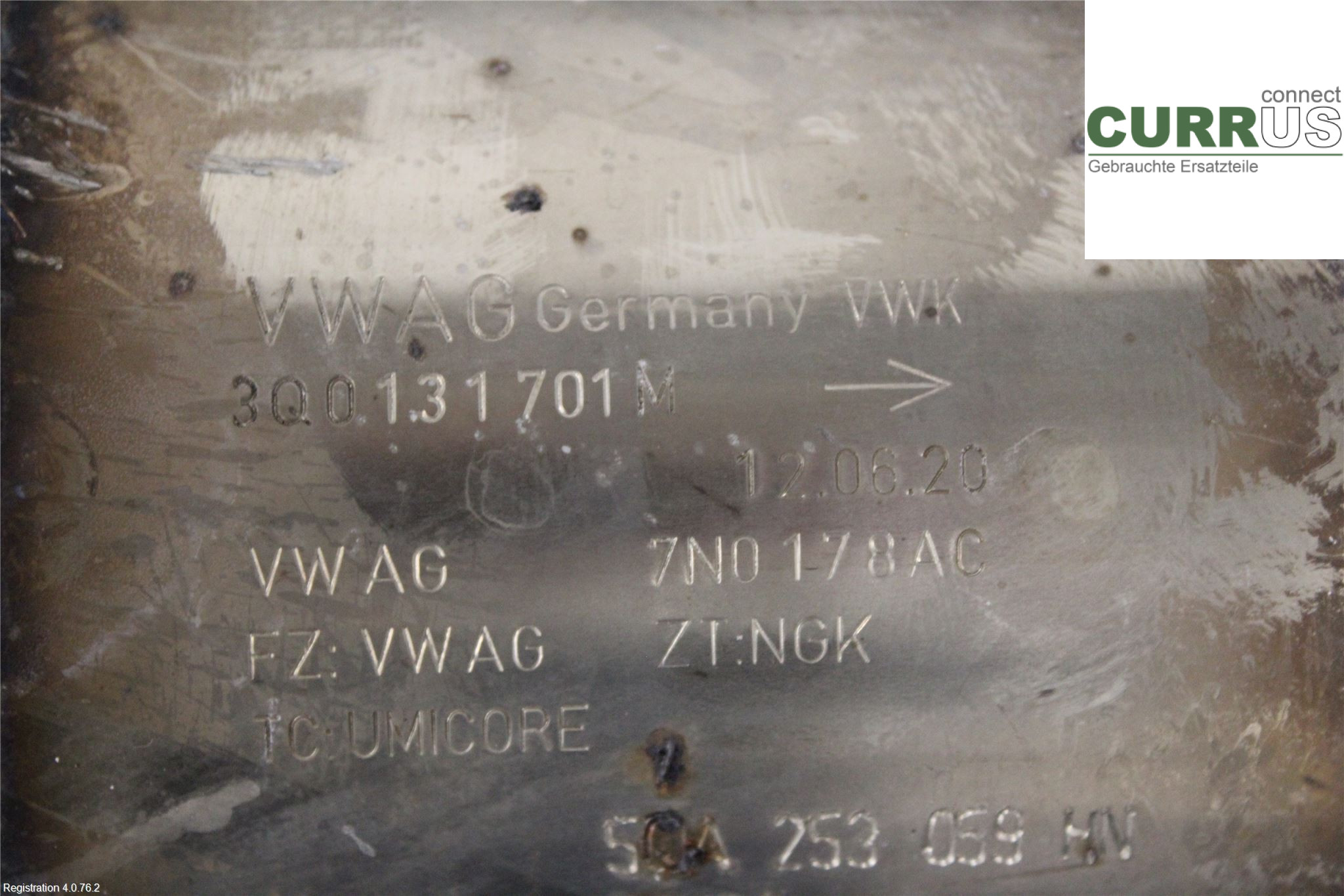 AUDI Q3 F3  19- Catalyst 5QA 254 502 NX 1.5L DFYA