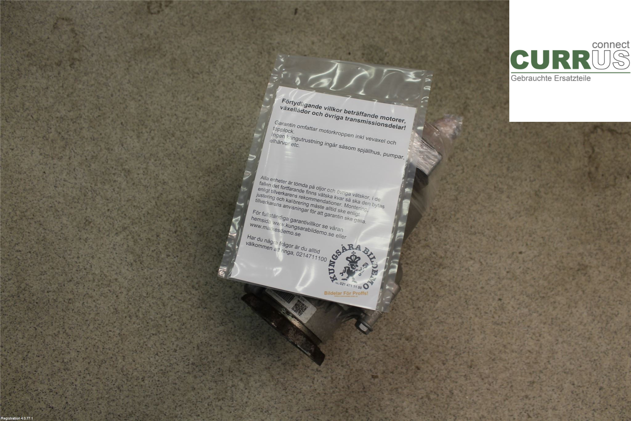 VW PASSAT  15-19 Distribution gear box 0CN 409 053 AP 2,0 TDI