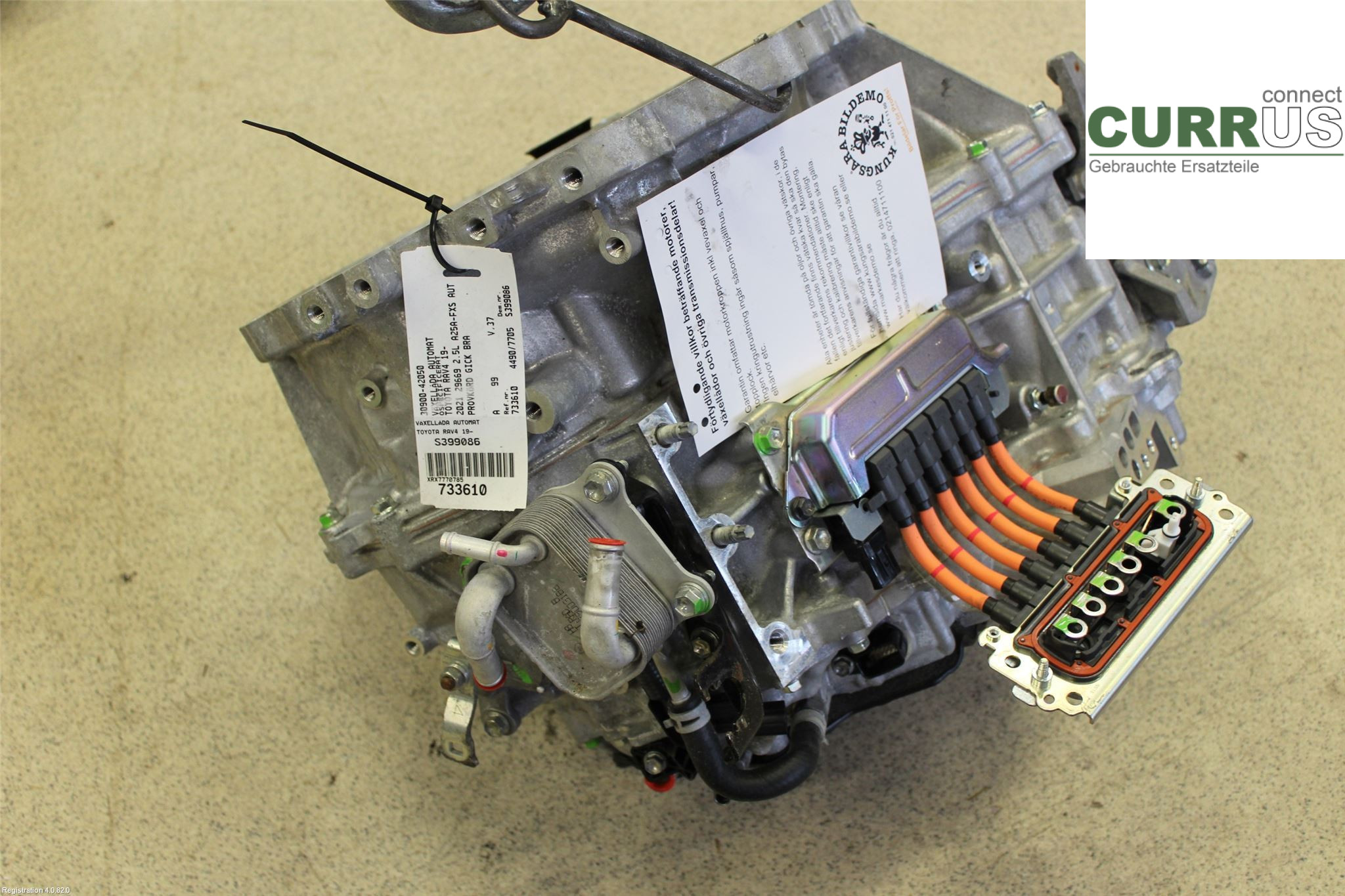 TOYOTA RAV4  19- Gearbox (Automatic) 30900-42050 2.5L A25A-FXS