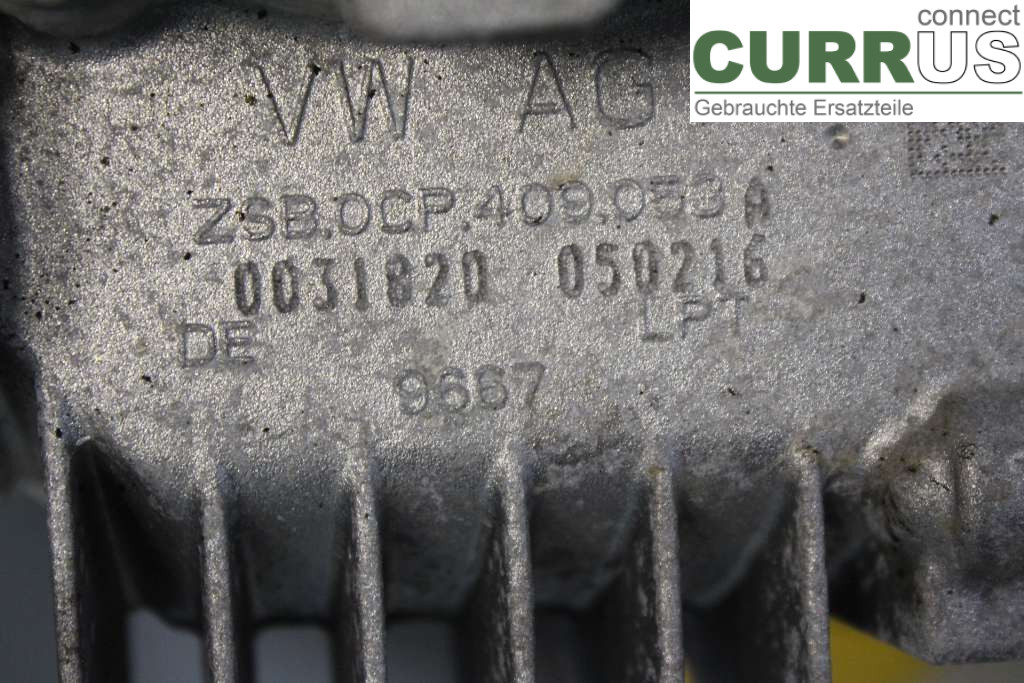 VW PASSAT  15-19 Distributionsgearkasse 0CP409053P 2.0TDI 239HK