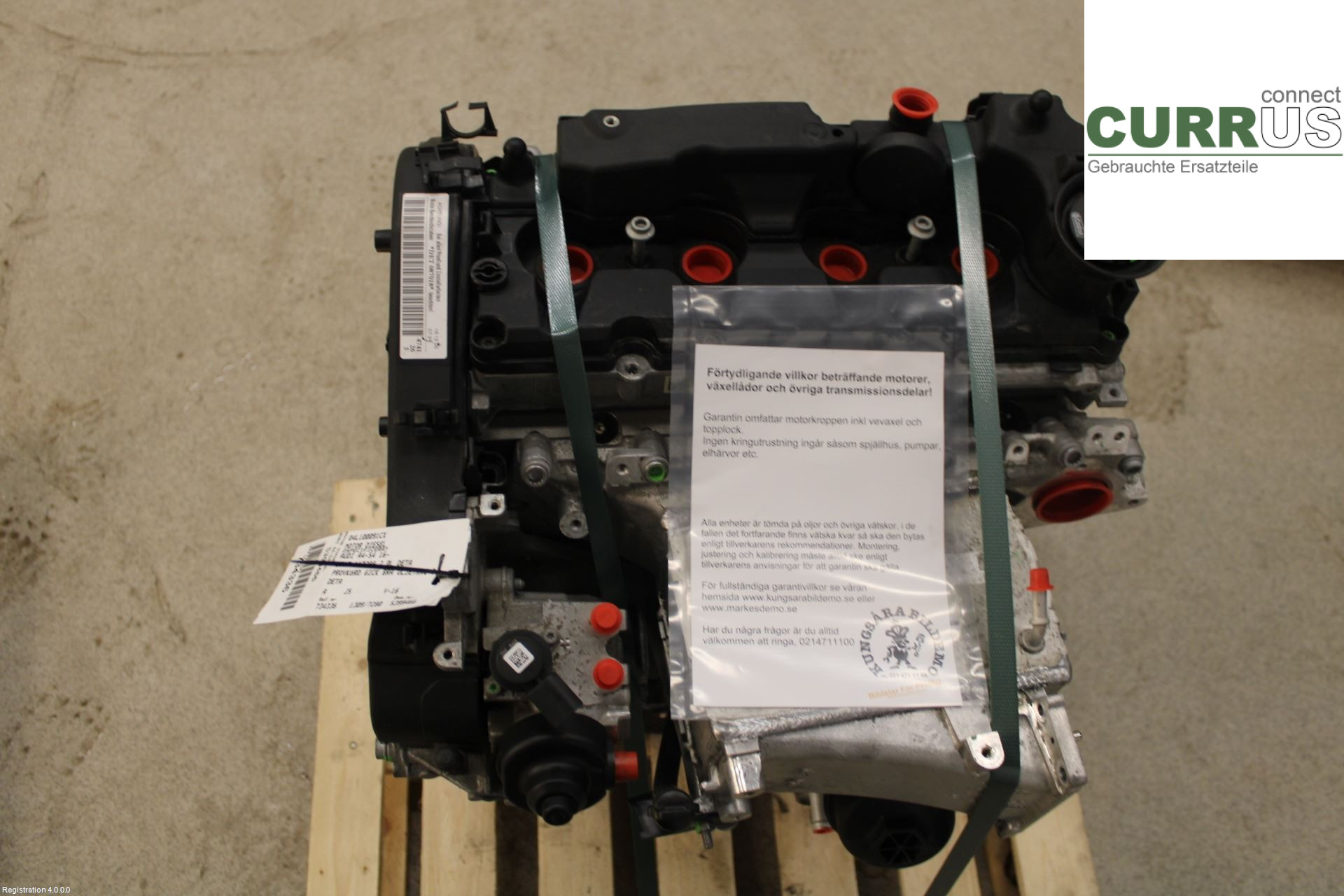 AUDI A4/S4  B9 16-19 Motor 04L100091CX 2.0L DETA
