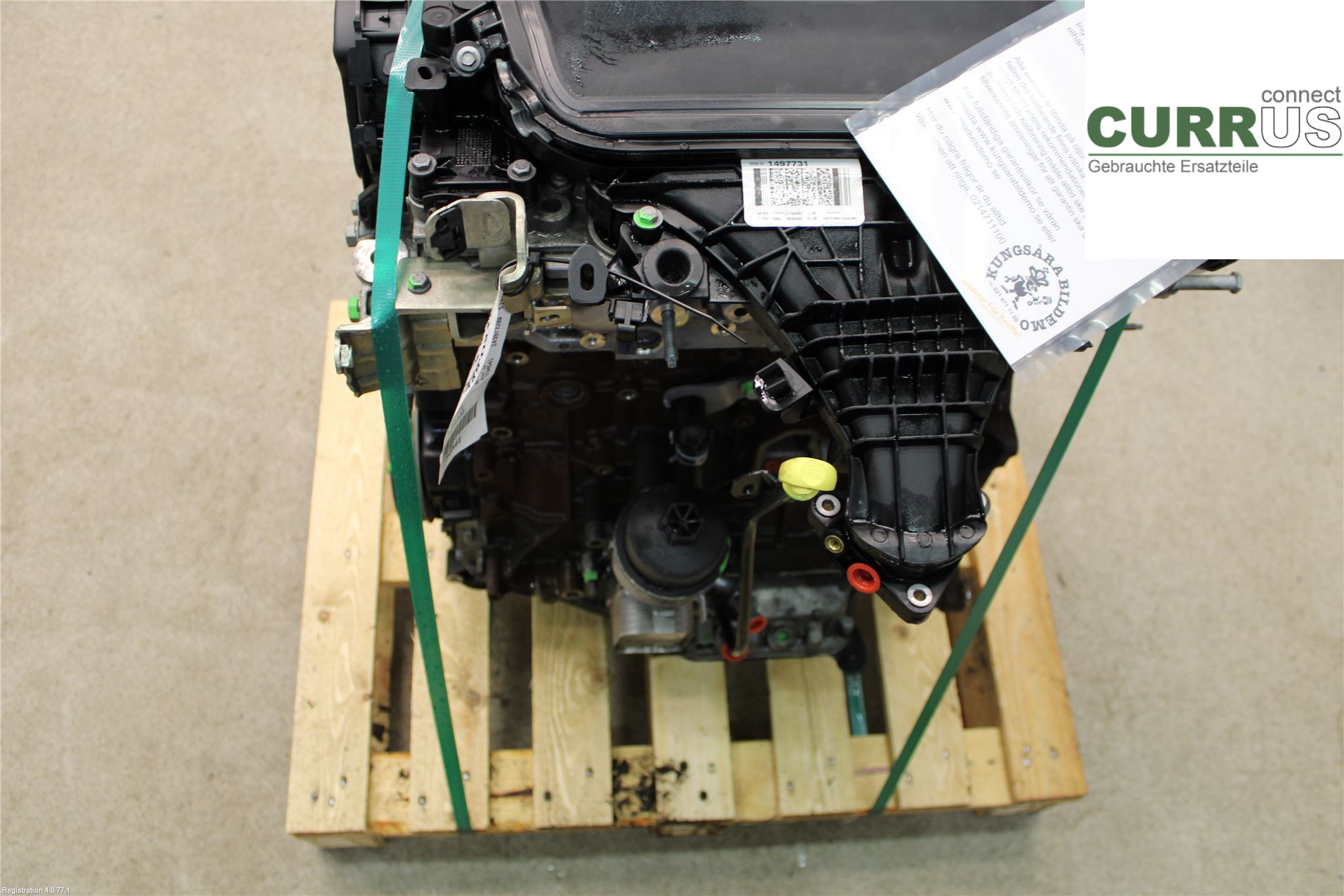 FORD KUGA  13-16 Silnik 1854467 2.0L UFMA