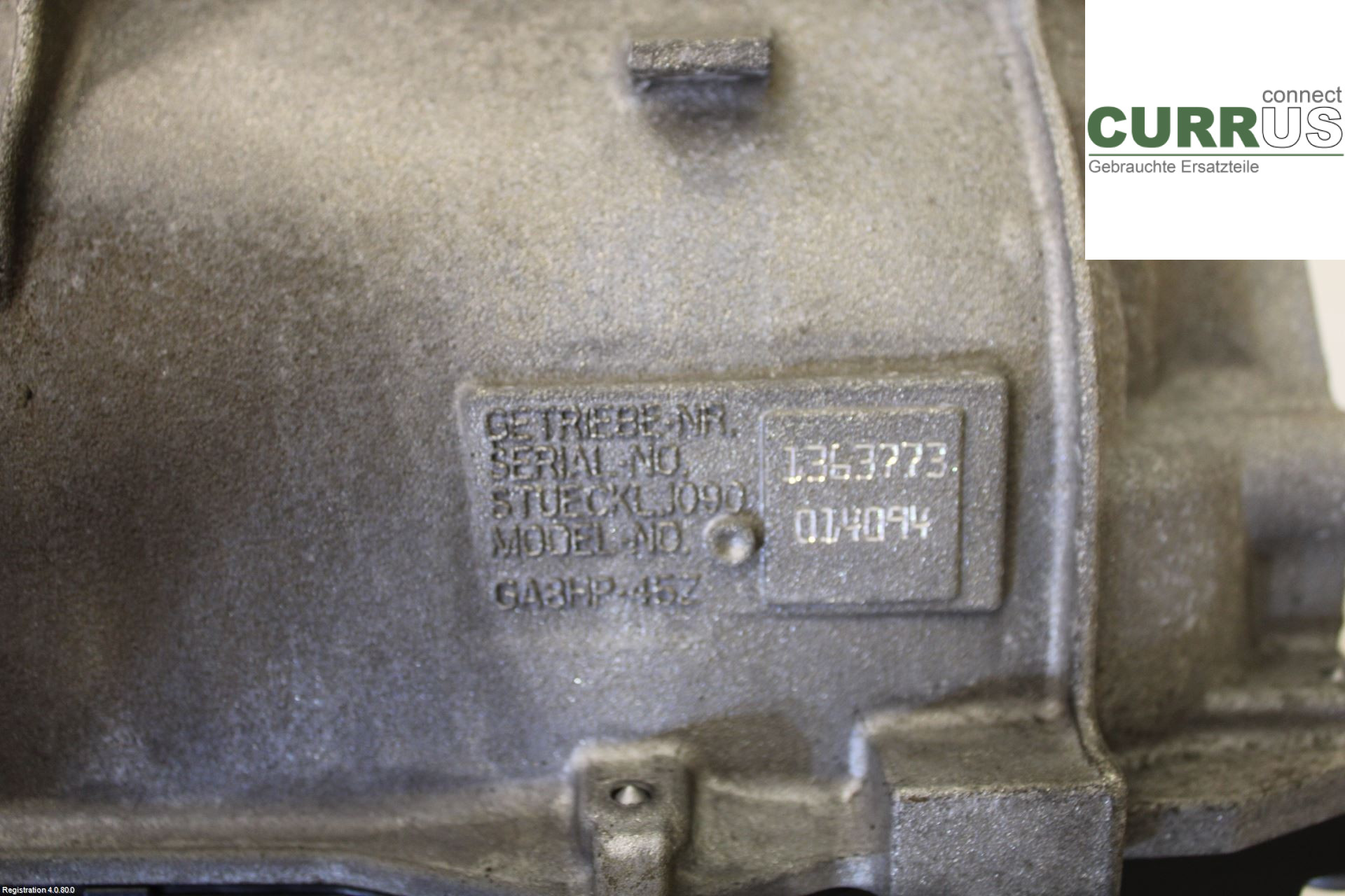BMW F10/F11/F18  09-17 Gearbox (Automatic) 24008684763 2.0L N47-D20C