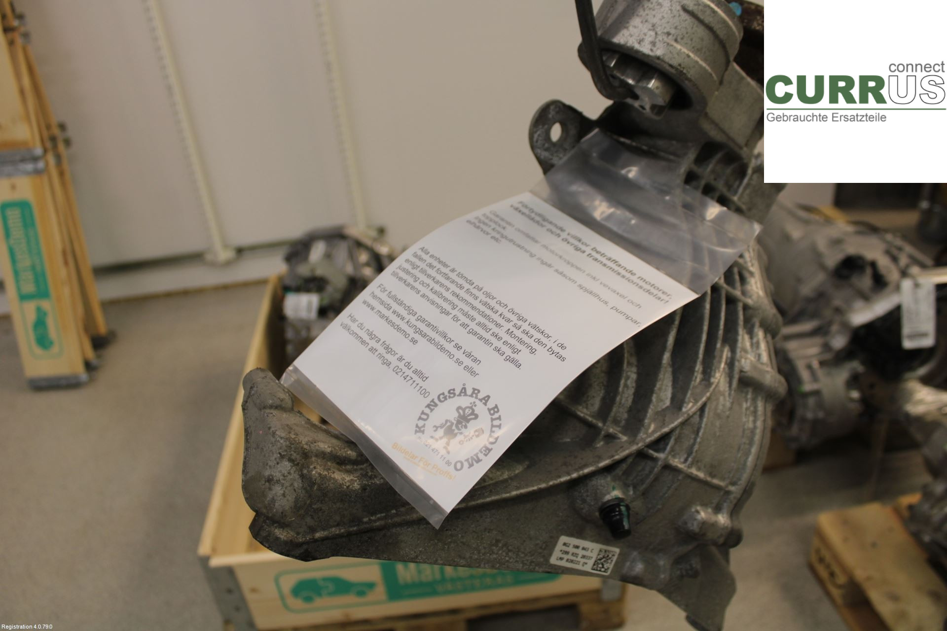 AUDI Q7/SQ7 Differential 0G2500043C 3.0L DCBE