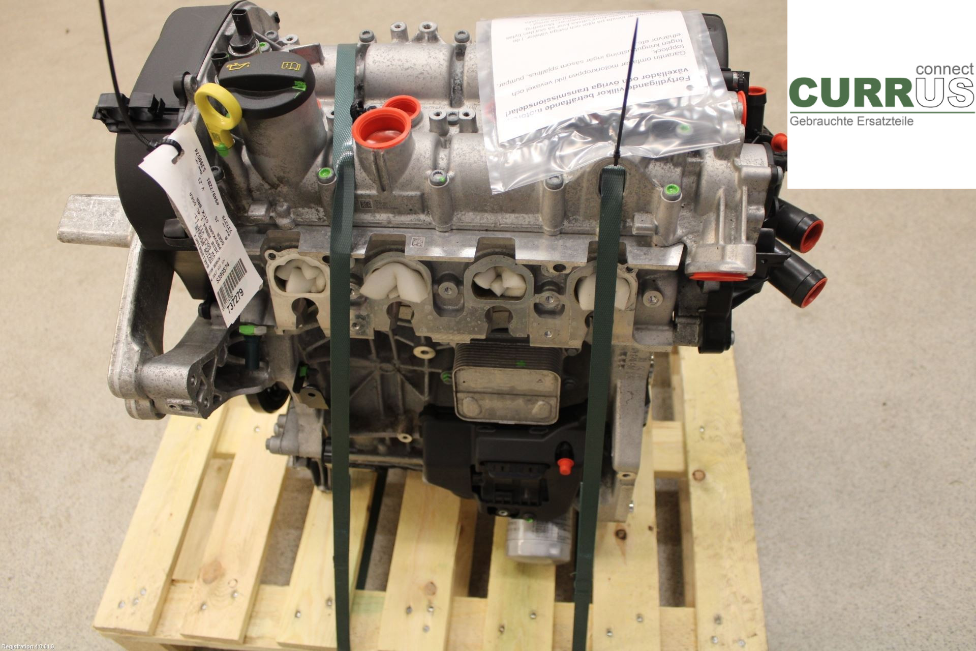 VW GOLF / E-GOLF VII   13-20 Motor 04E100038FX 1.4L DGEA