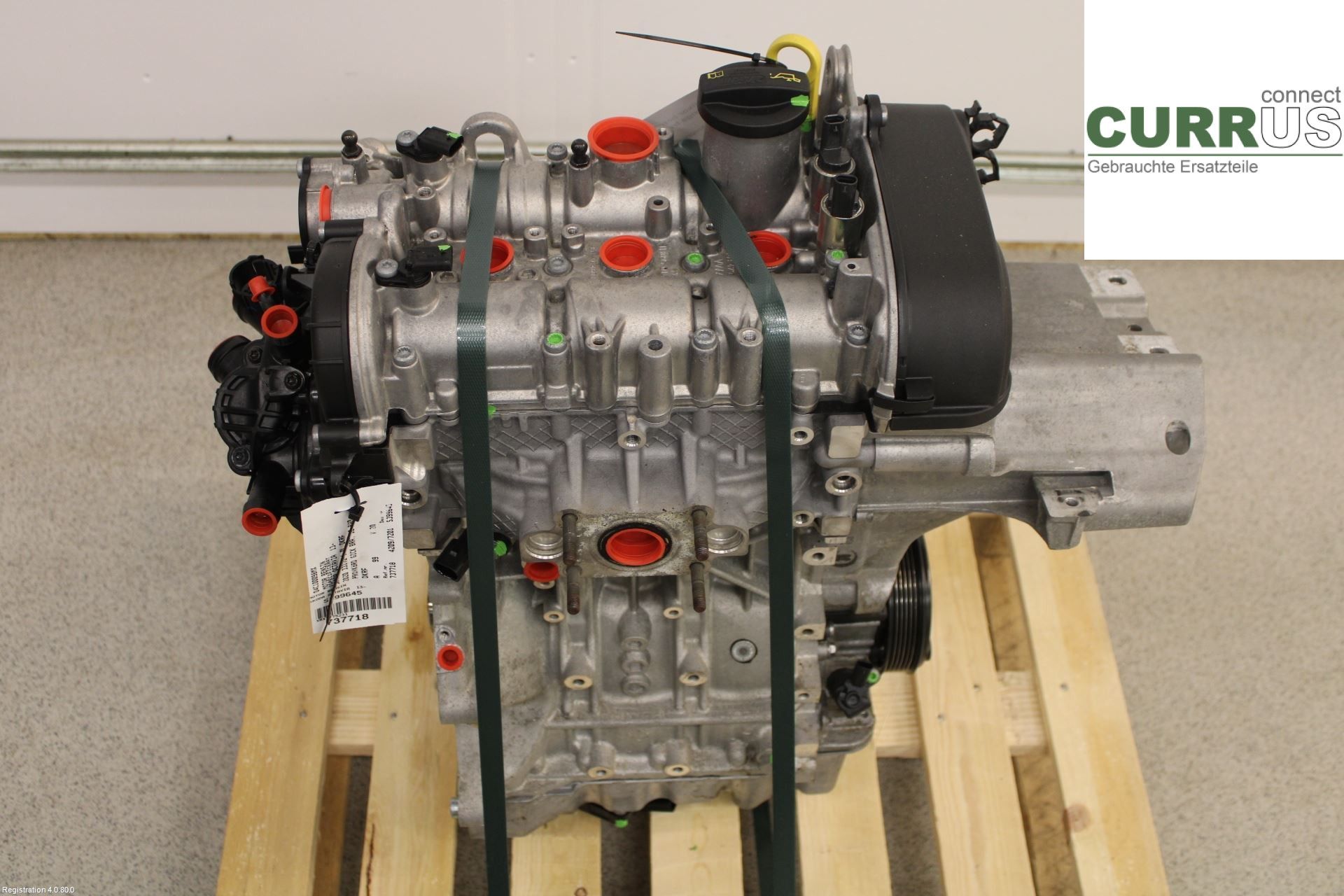 SKODA OCTAVIA  13-20 Motor 04C100098MX 1.0L DKRF