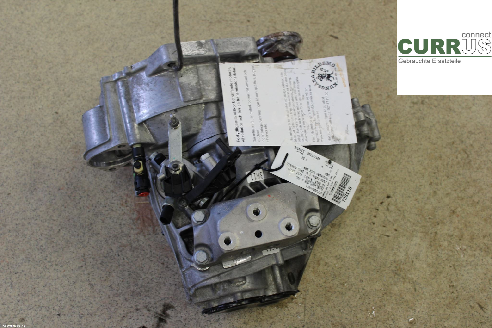 VW GOLF/E-GOLF VIII  20- Gearkasse 6 gear 0C9300042CX 1.5L DPCA