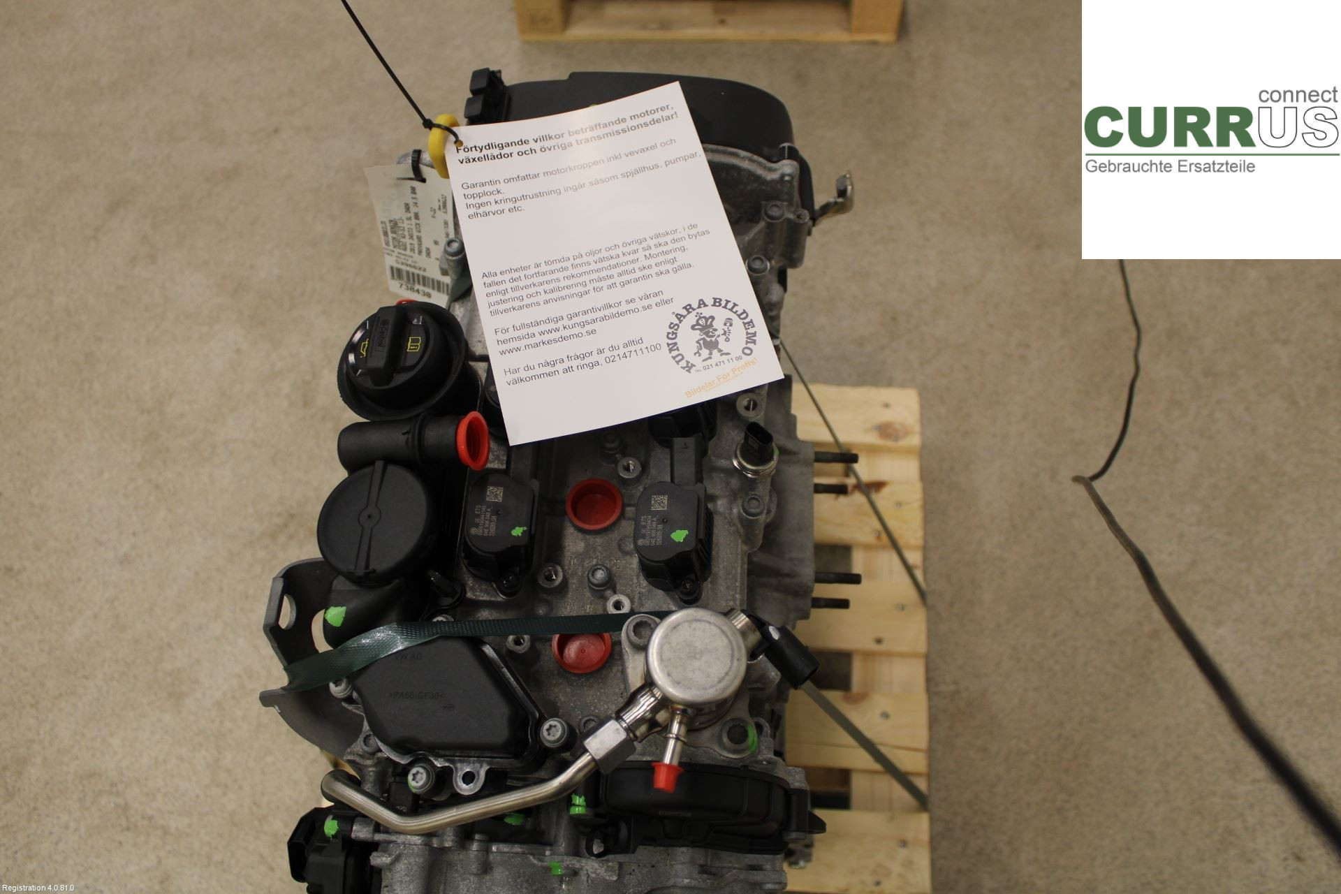 AUDI A3/S3 8V  13-20 Engine 05E100031JX 1.5L DADA