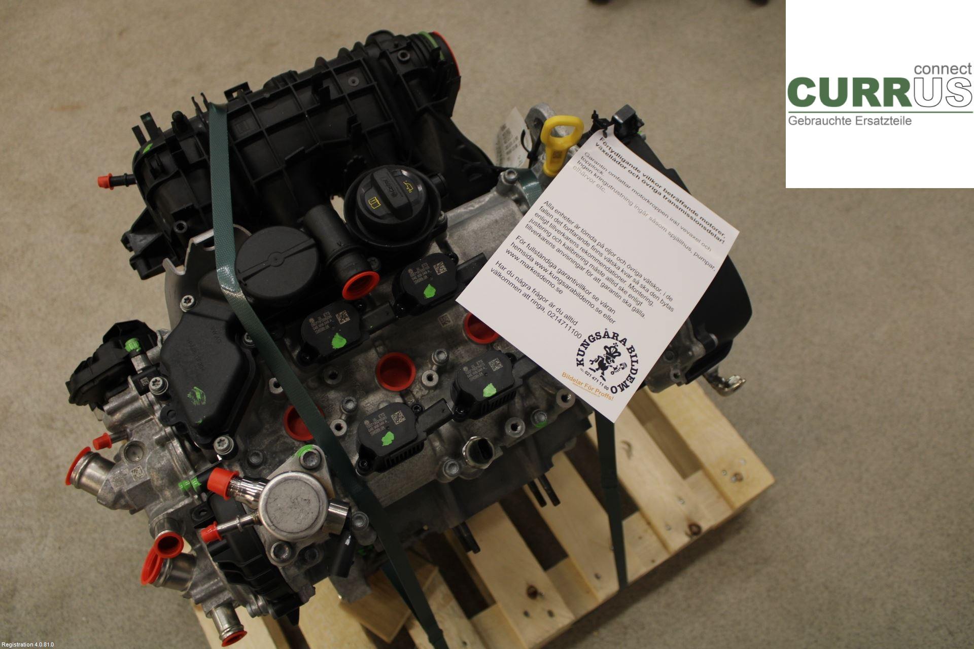 AUDI A3/S3 8V  13-20 Motor 05E100032 1.5L DPCA
