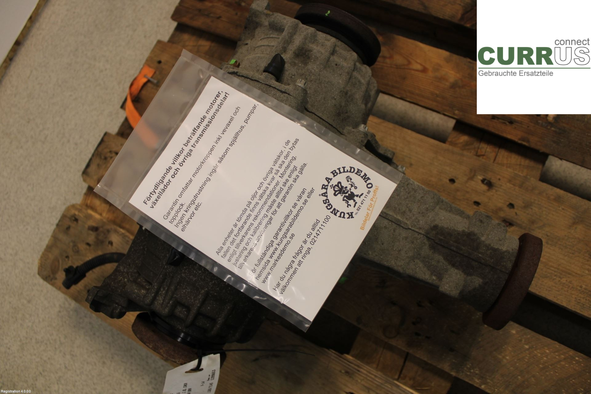 AUDI A5  07-16 Differential 0BF500043Q 3.0L CAKA
