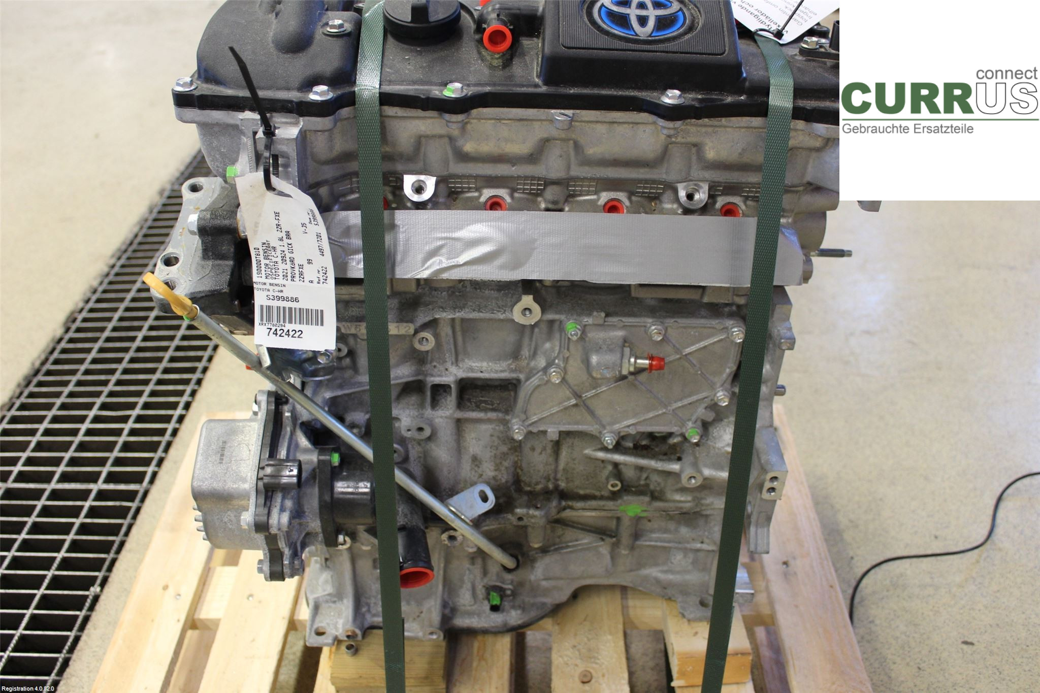 TOYOTA C-HR 16-23 Engine 190000T810 1.8L 2ZR-FXE